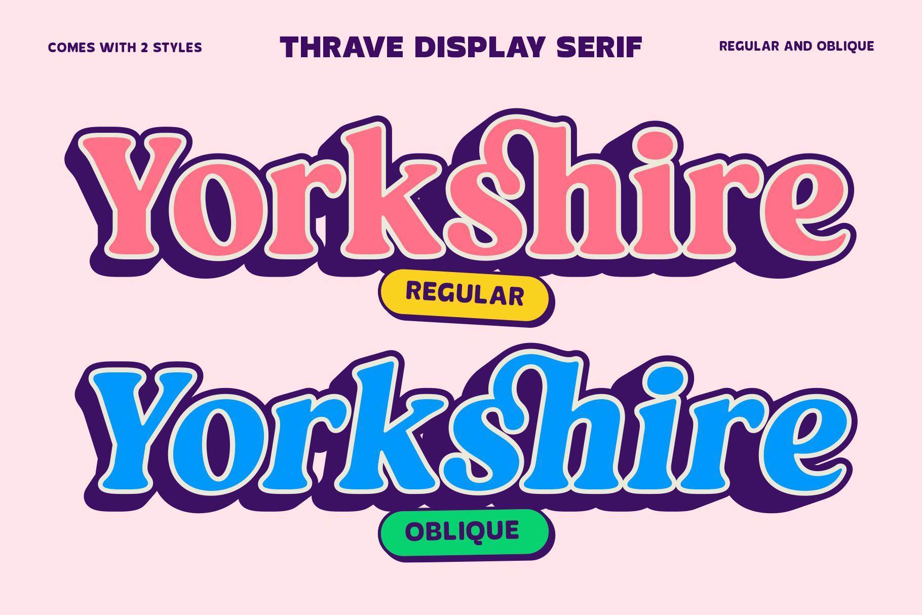 TNSC Thrave - Display Pop Serif