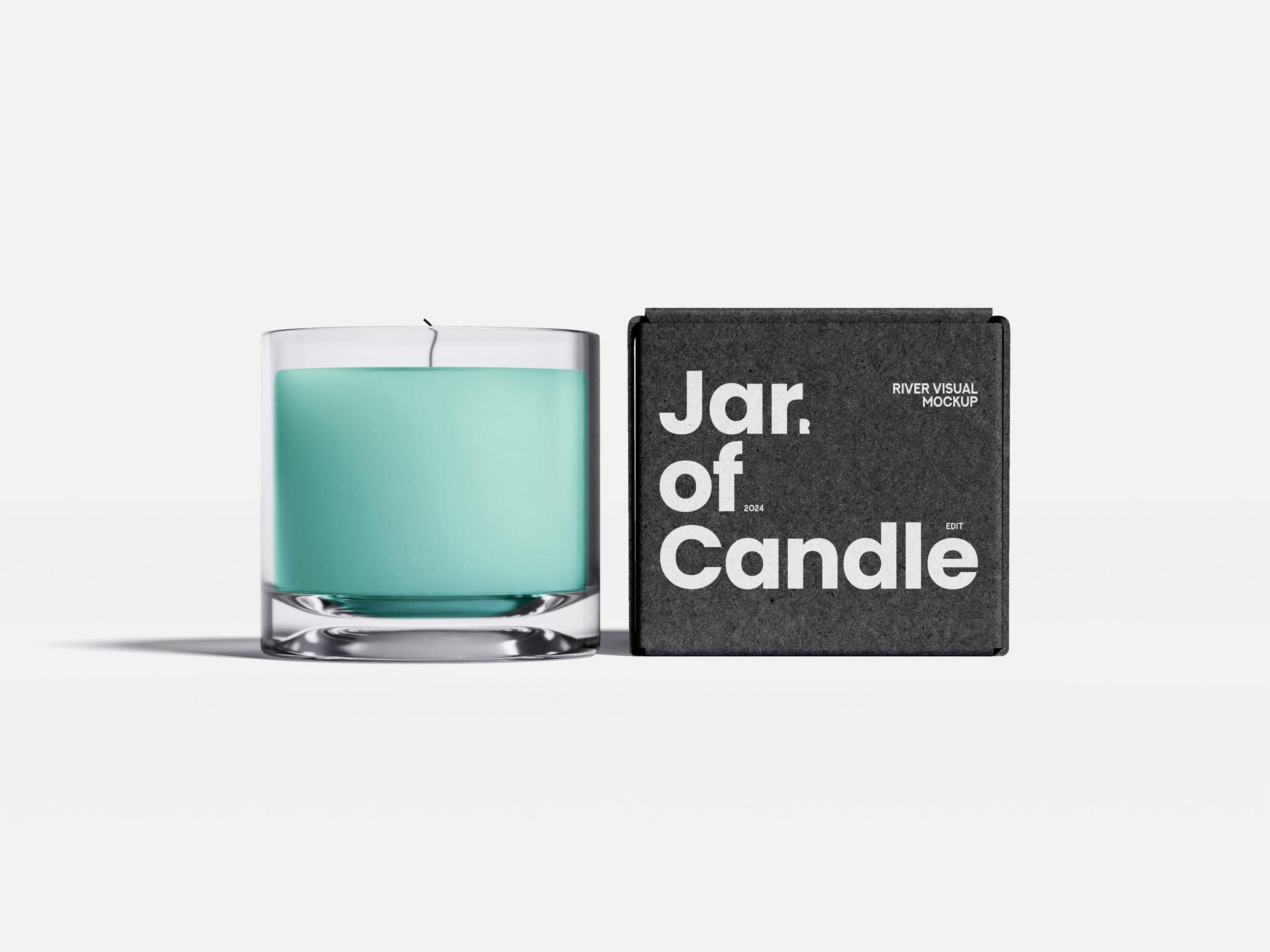 Candle Jar Mockup