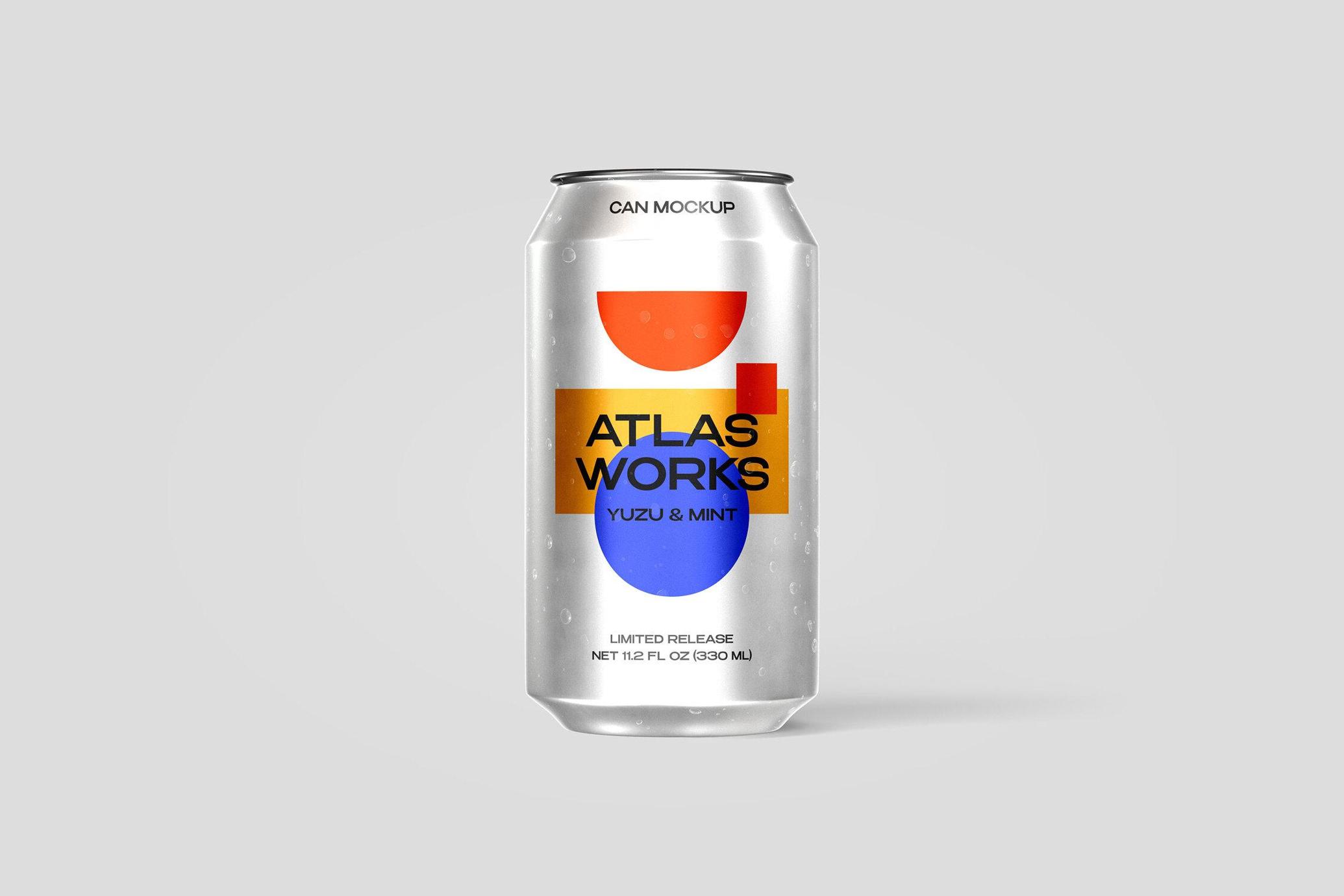 330ml Can Mockup