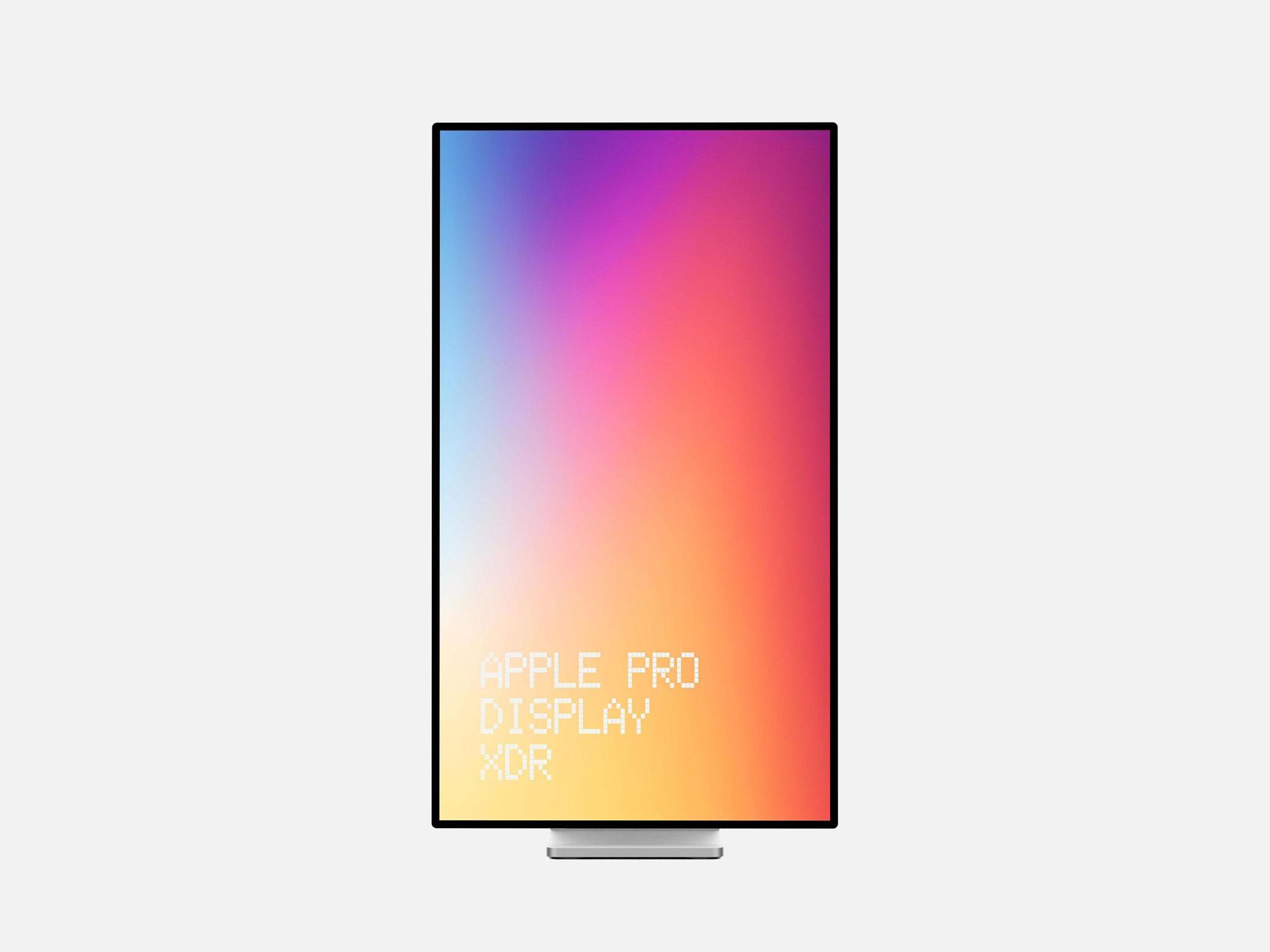 Apple Pro Display Mockup