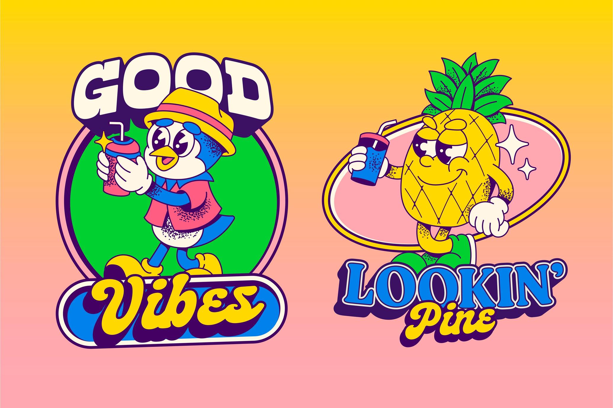 Summer Vacation Mascot