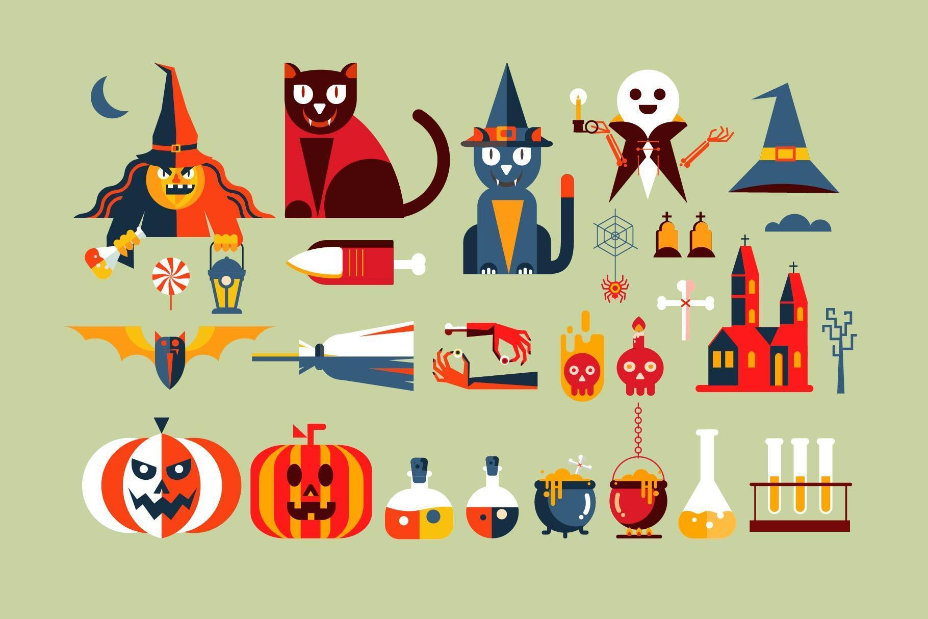Spooky Halloween Graphic Collection