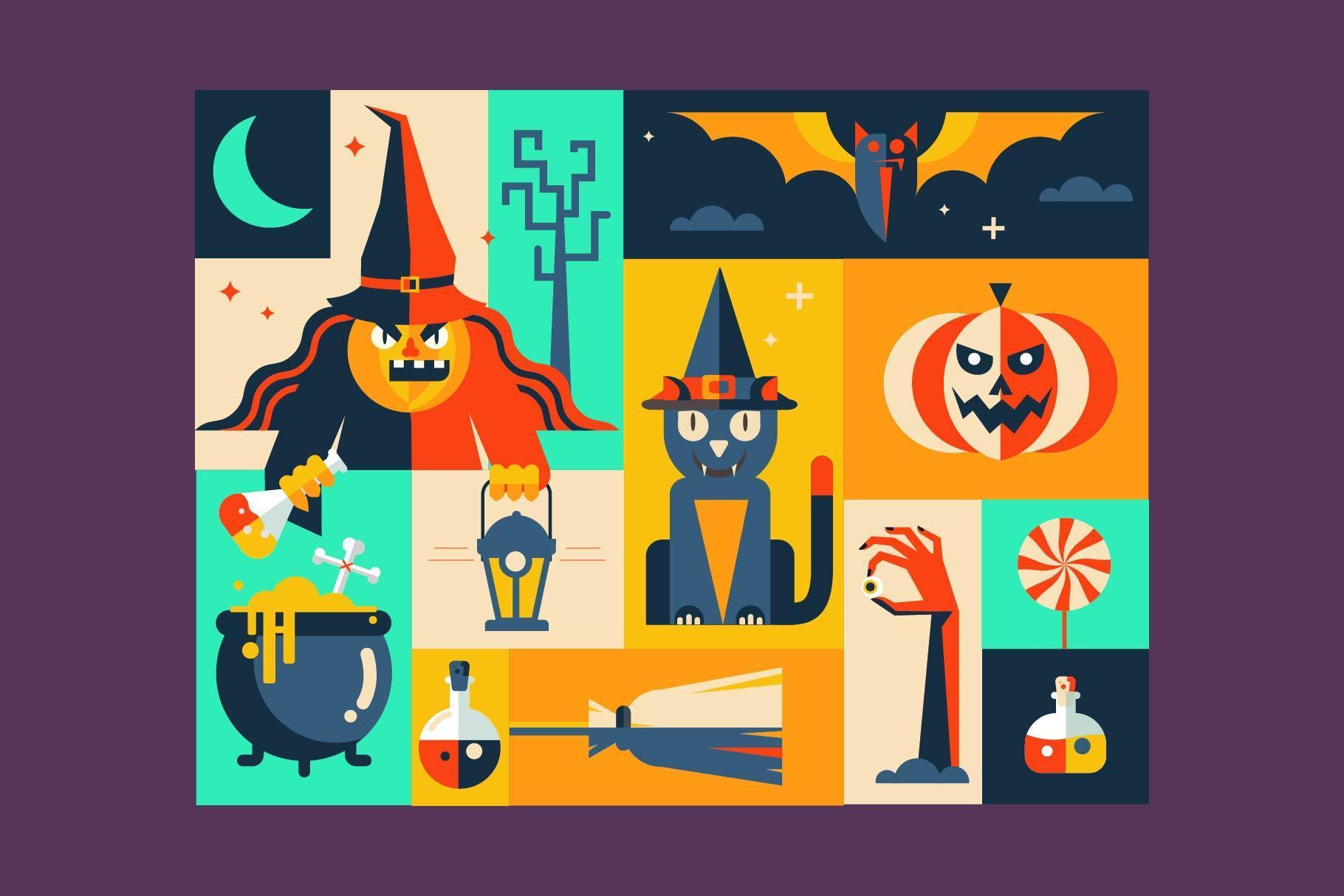 Spooky Halloween Graphic Collection