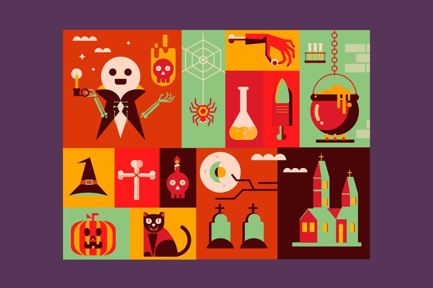 Spooky Halloween Graphic Collection