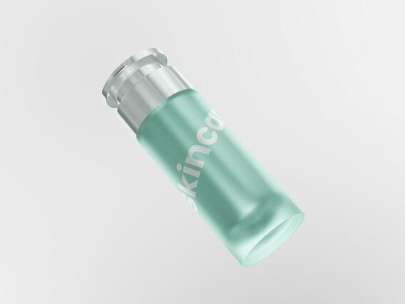 Cosmetics Pump Bottle Mockup