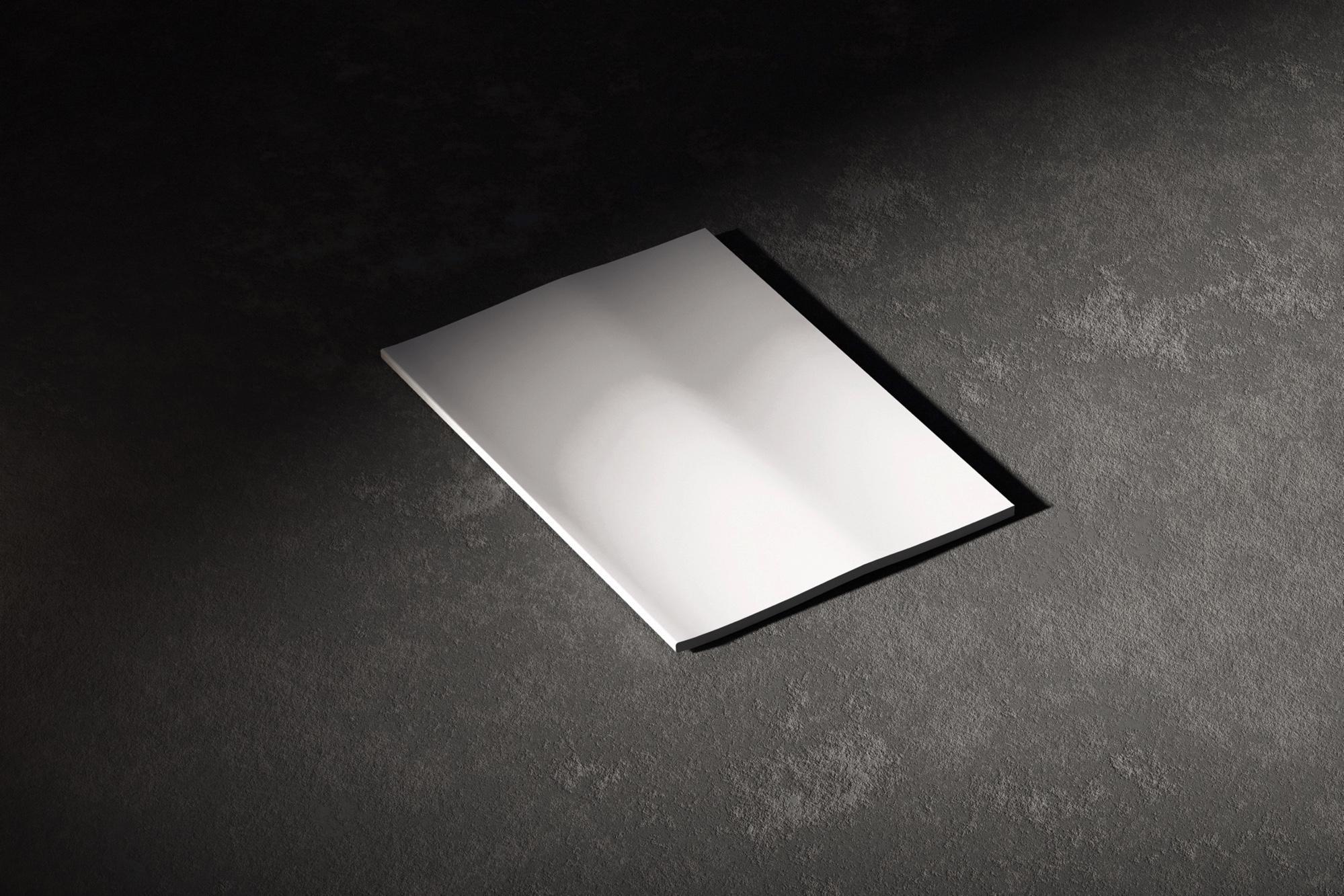 Minimal Magazine Mockup