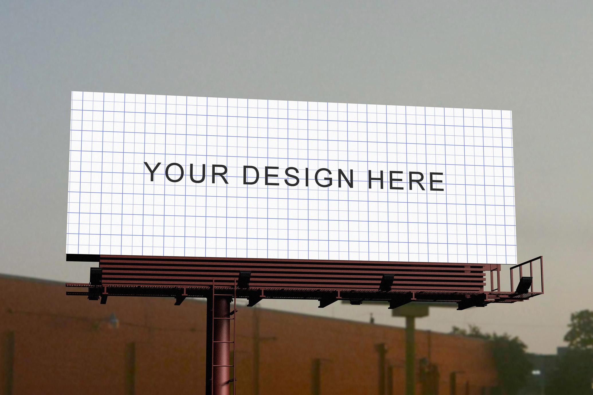 Urban Billboard Mockup