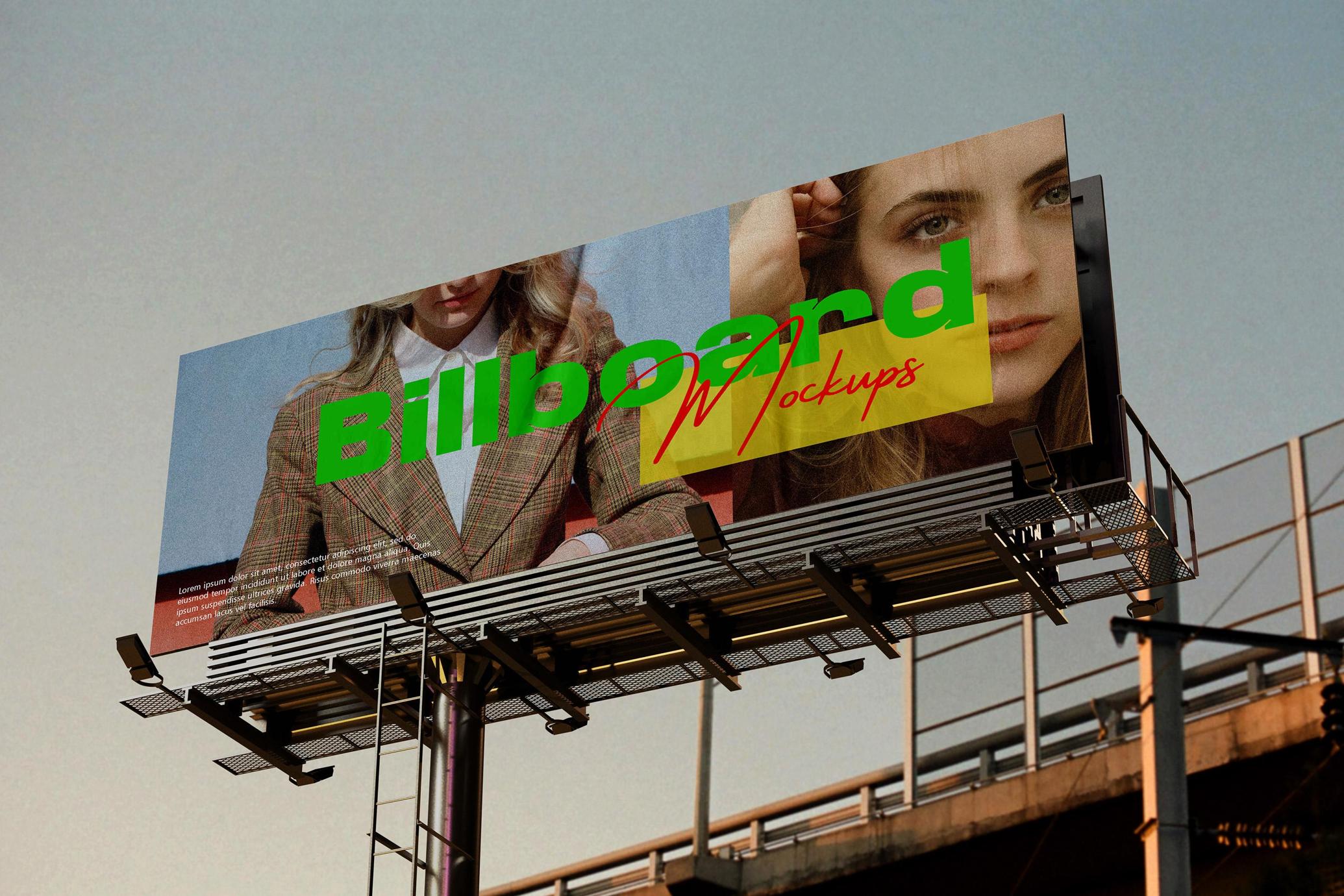 Large-Format Billboard Mockup