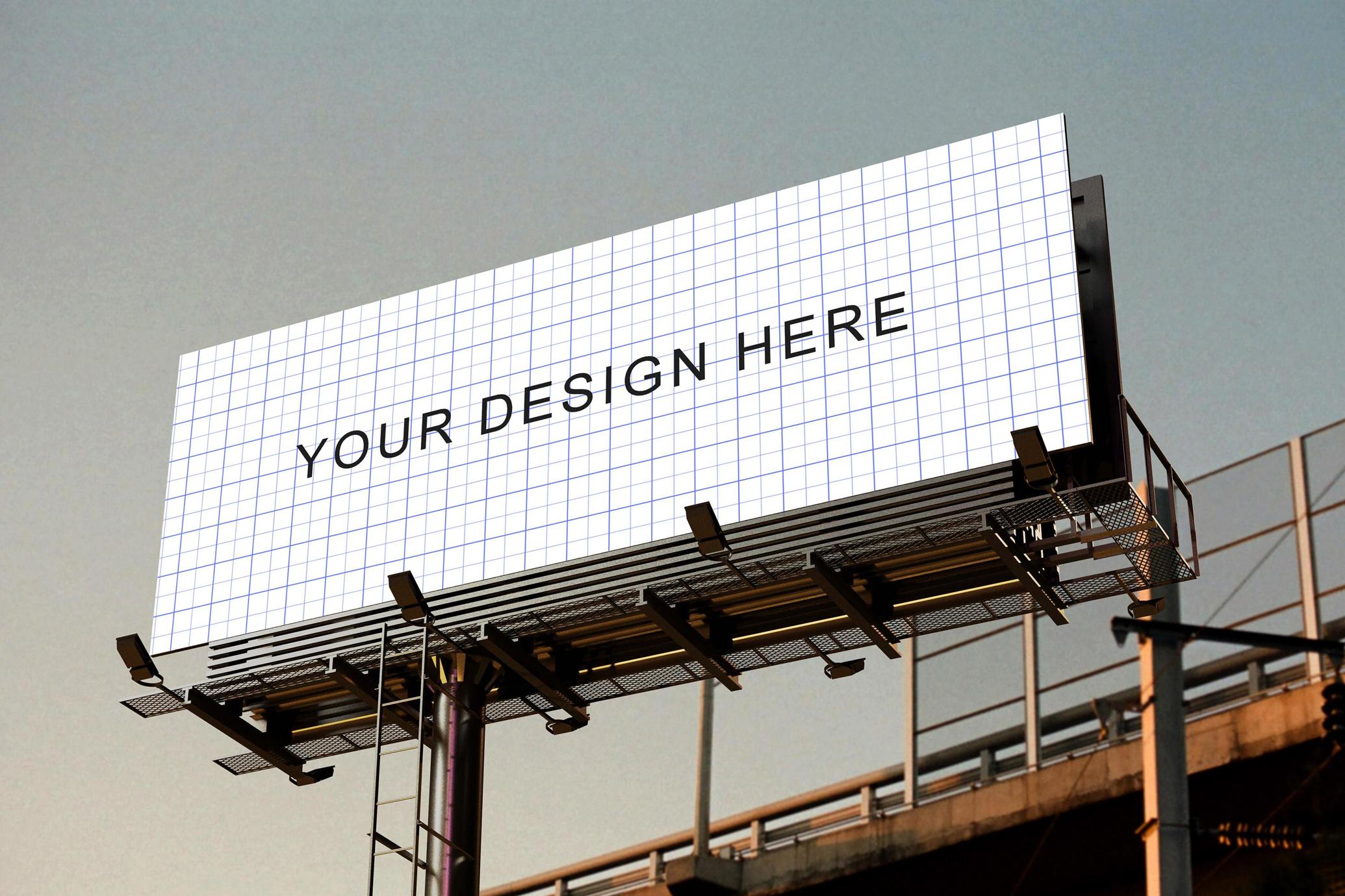 Large-Format Billboard Mockup