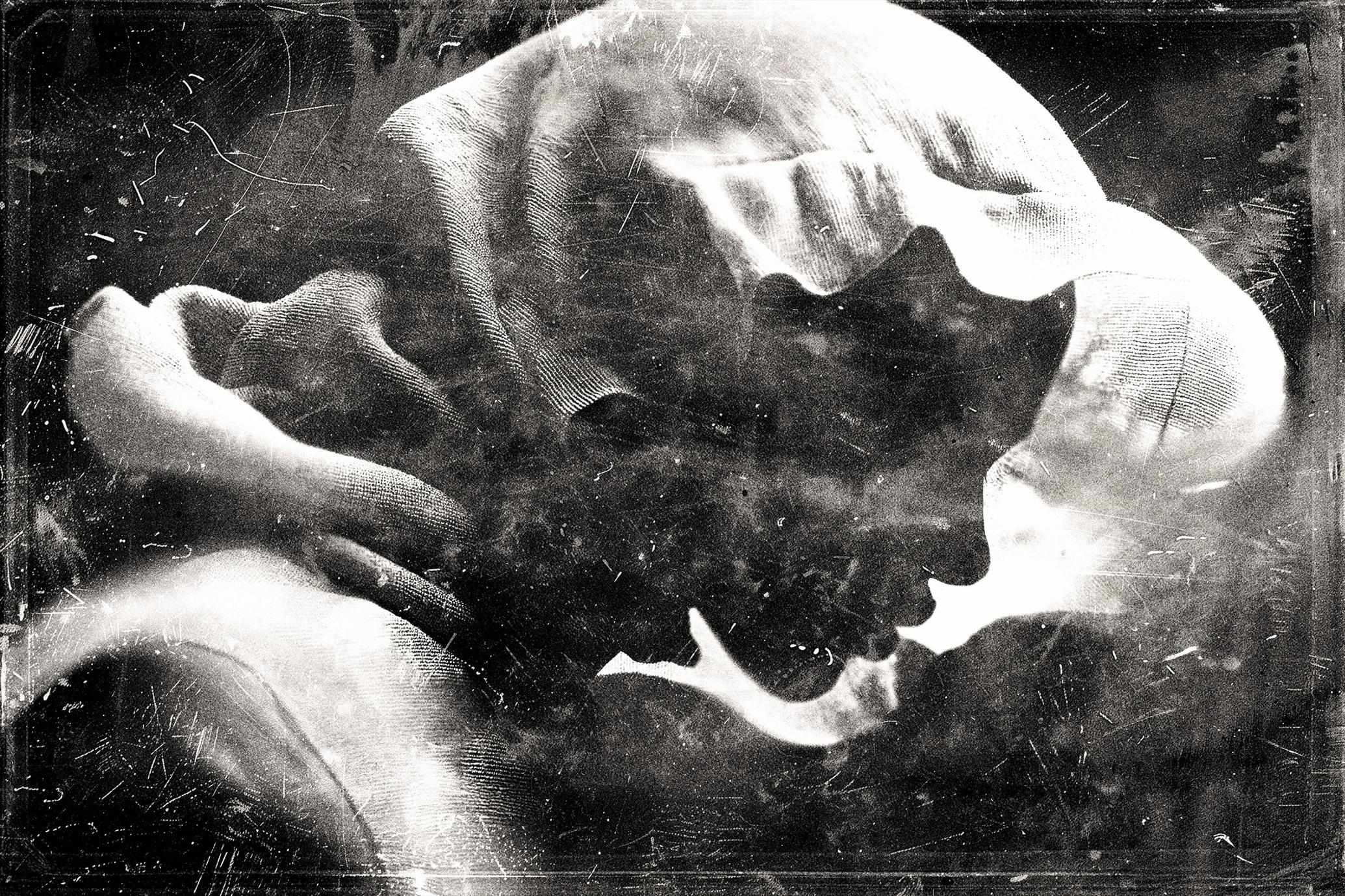 Silver Plate Photo Effect