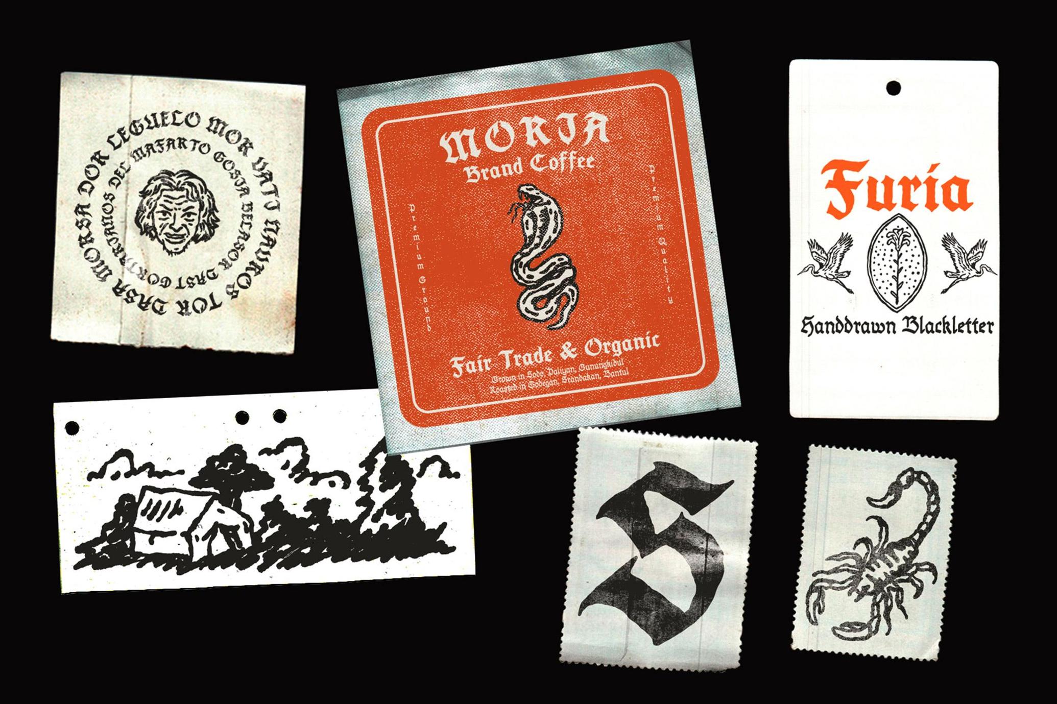 FURIA Hand-Drawn Blackletter Font