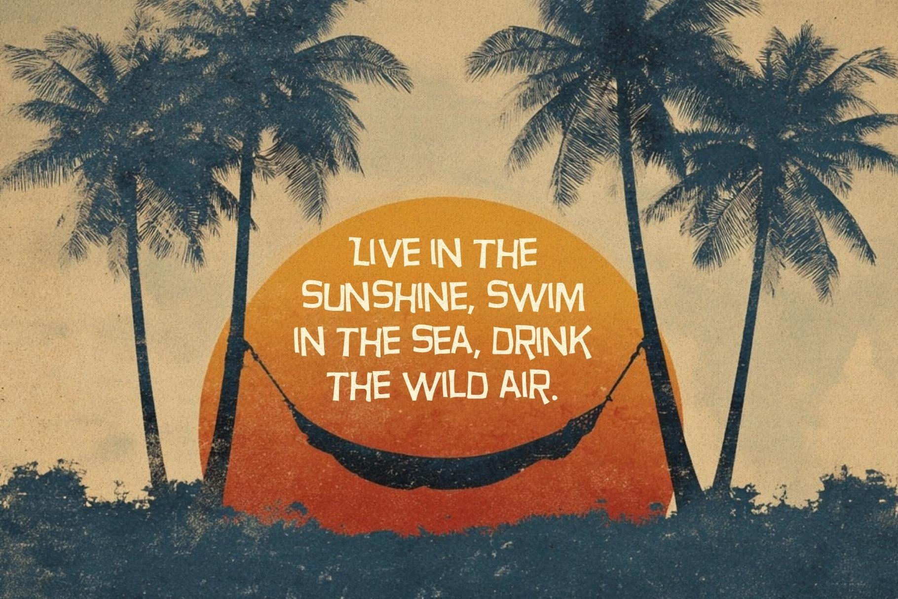 Aloha Pop - Tropical Tiki Typeface