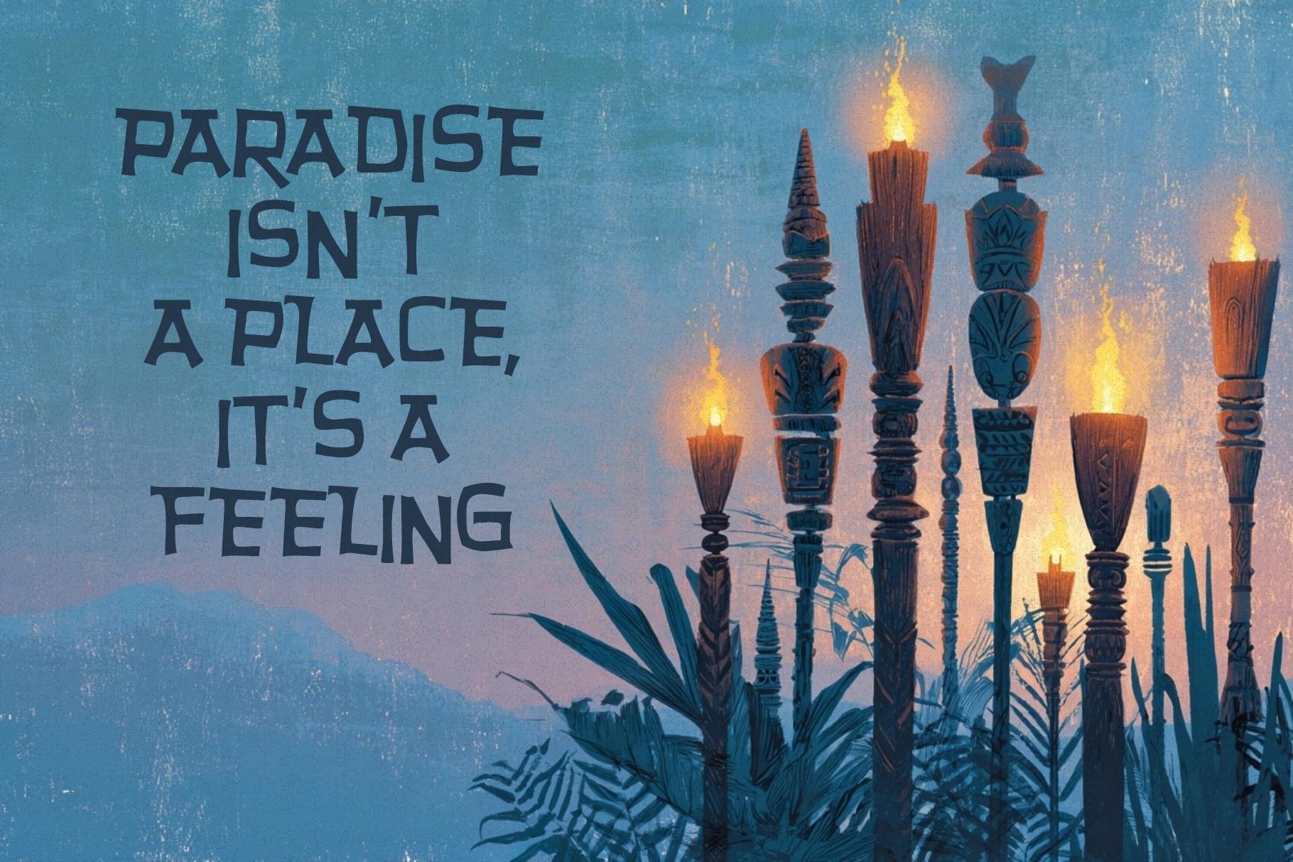 Aloha Pop - Tropical Tiki Typeface