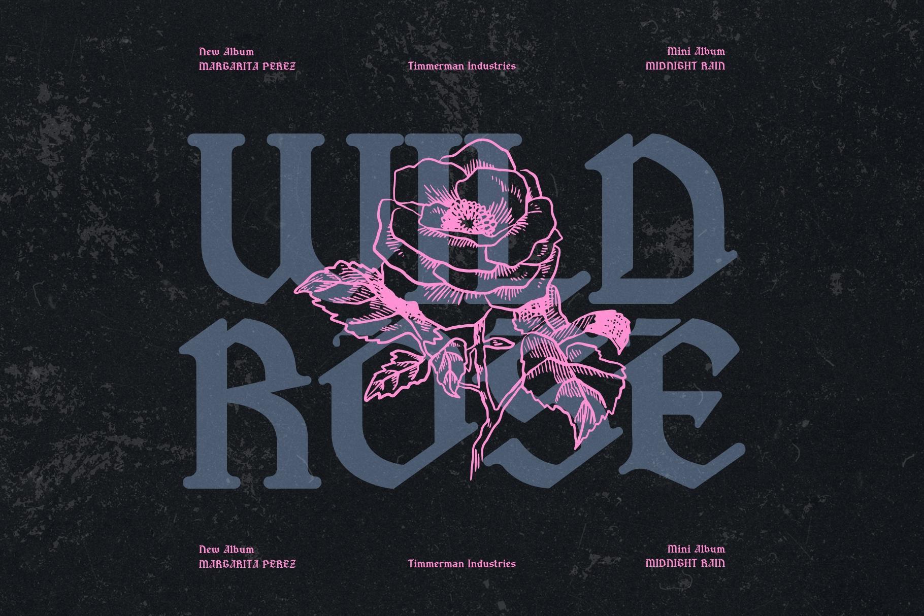 Black Vesper - Blackletter Typeface