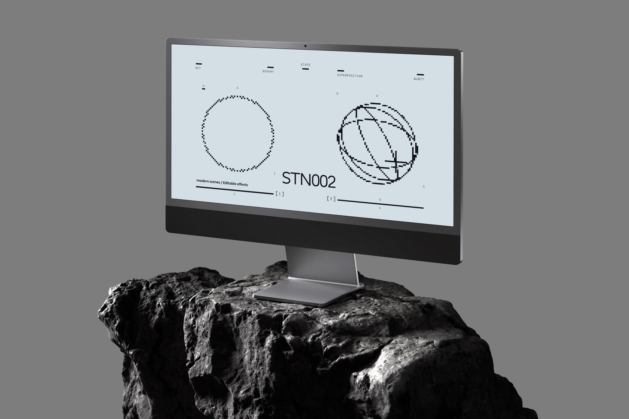 iMac Mockup Stand