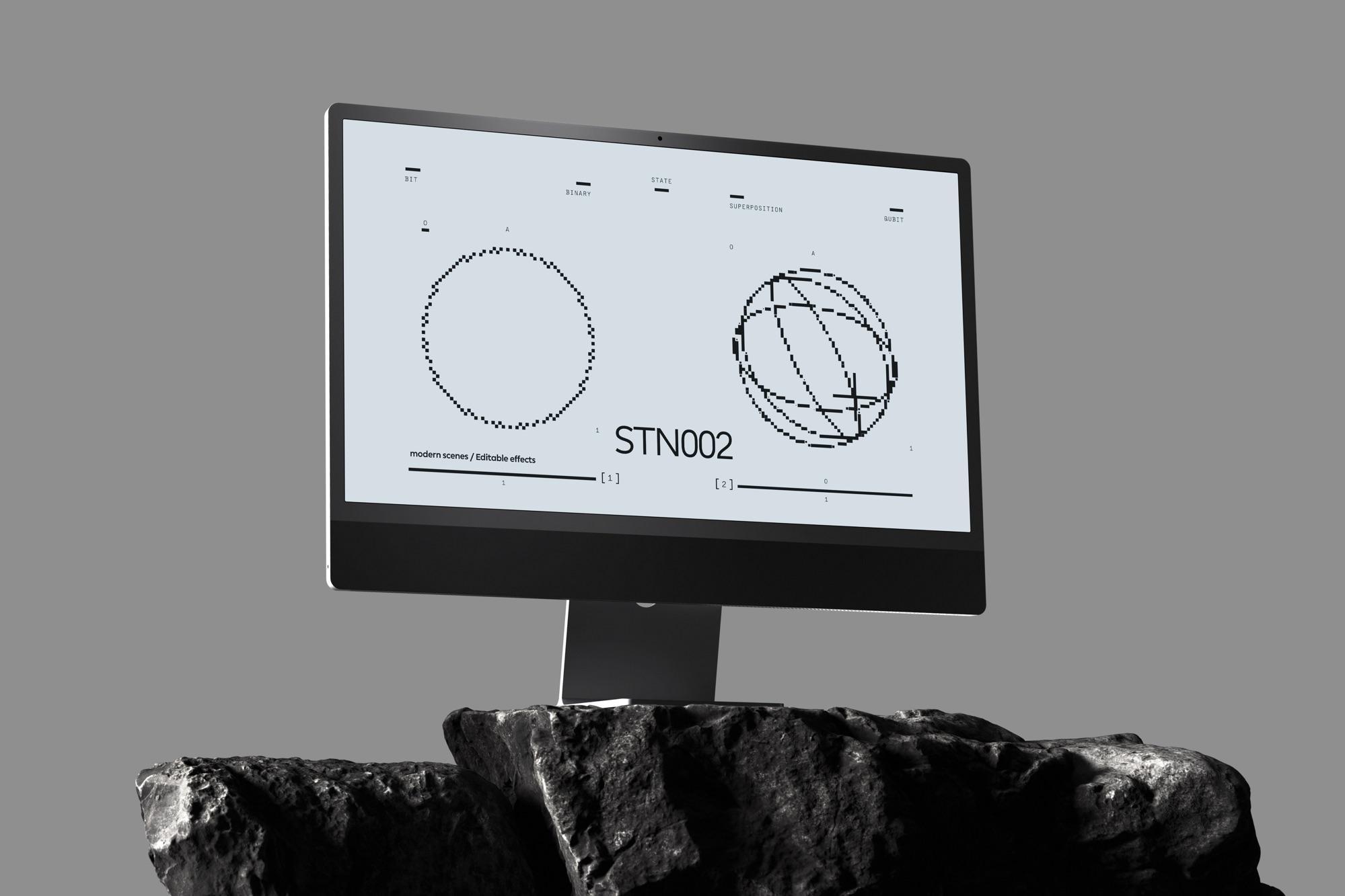 iMac Mockup Stand
