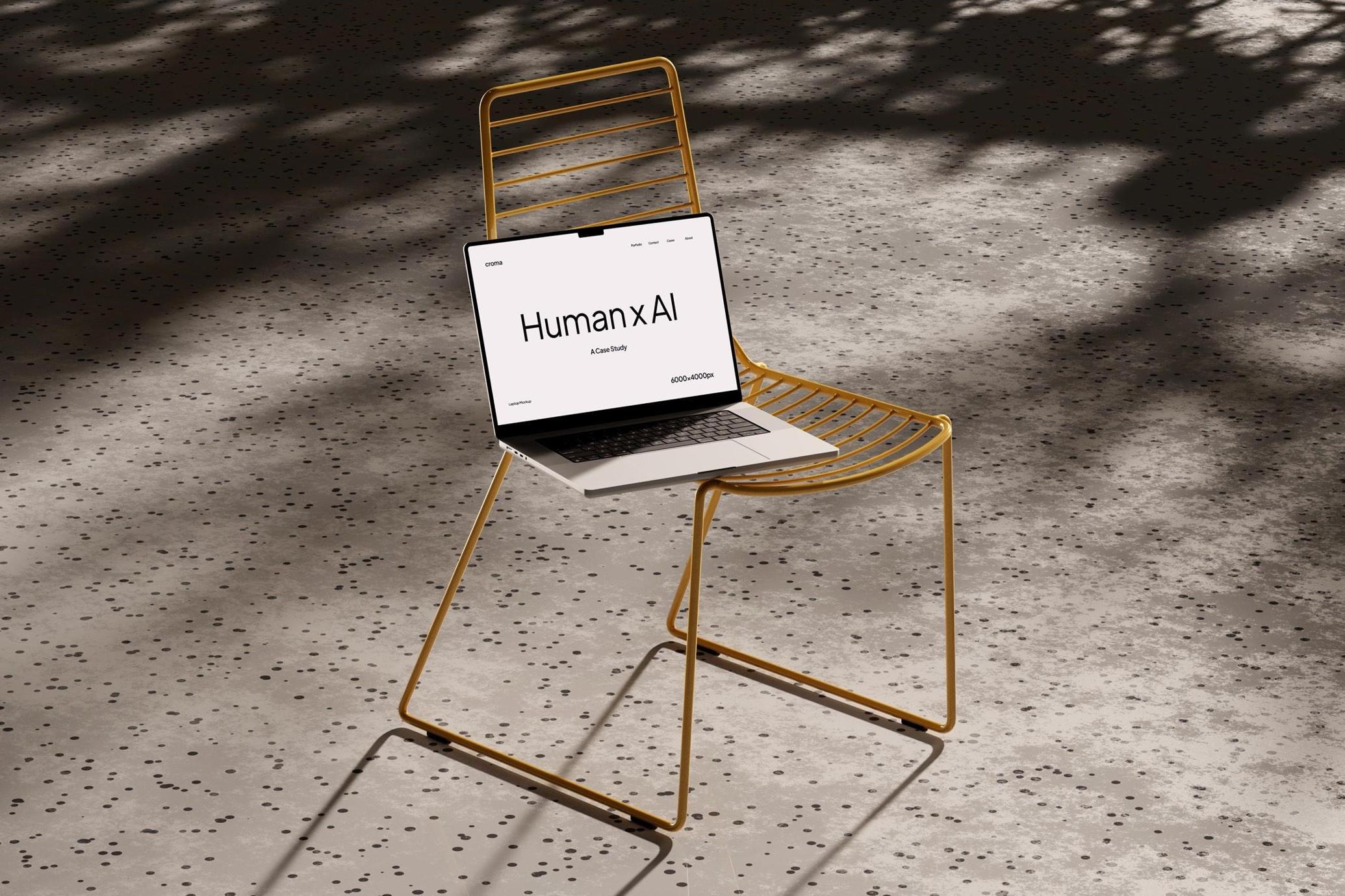 Outdoor MacBook Mockup