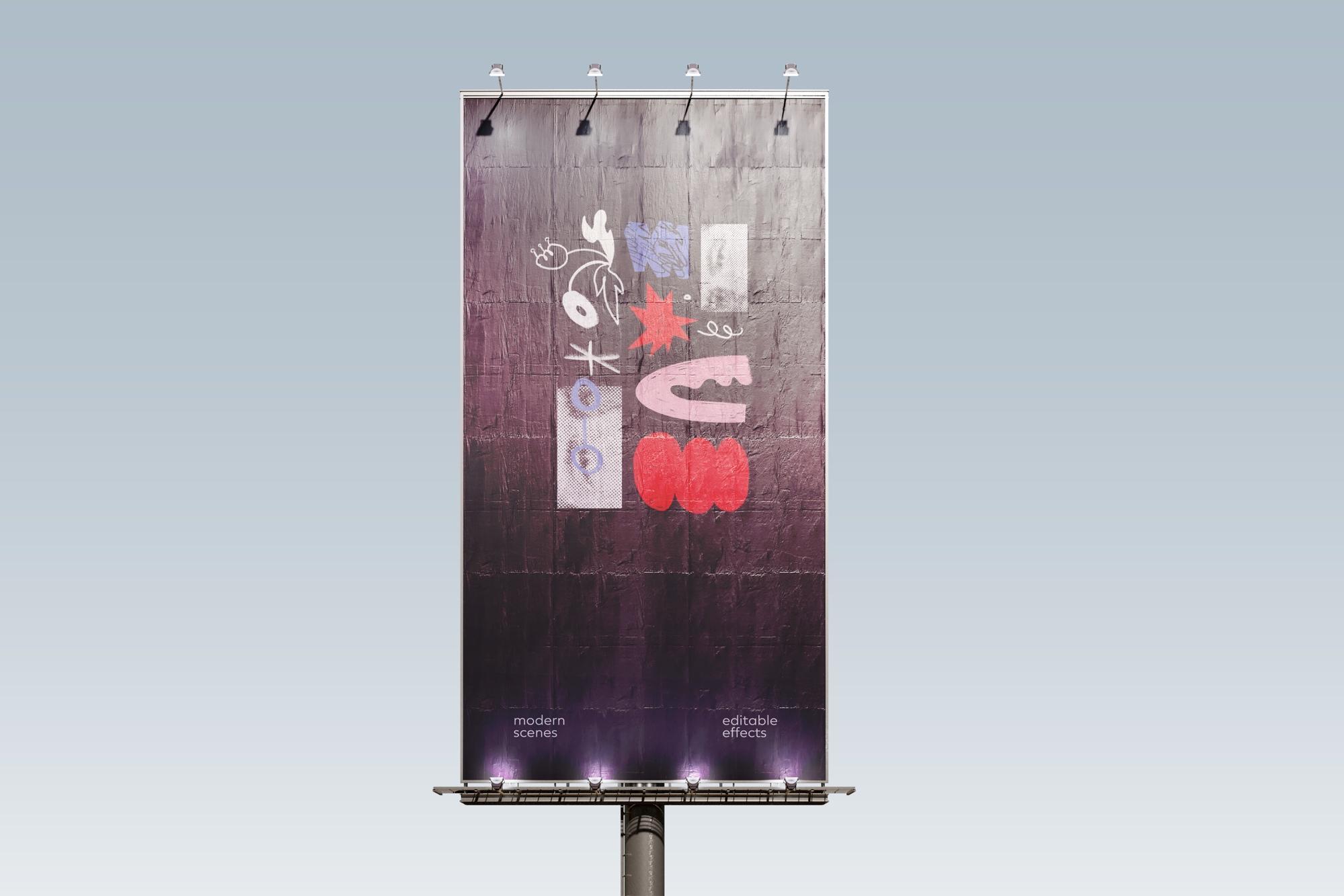 Minimal Billboard Mockup
