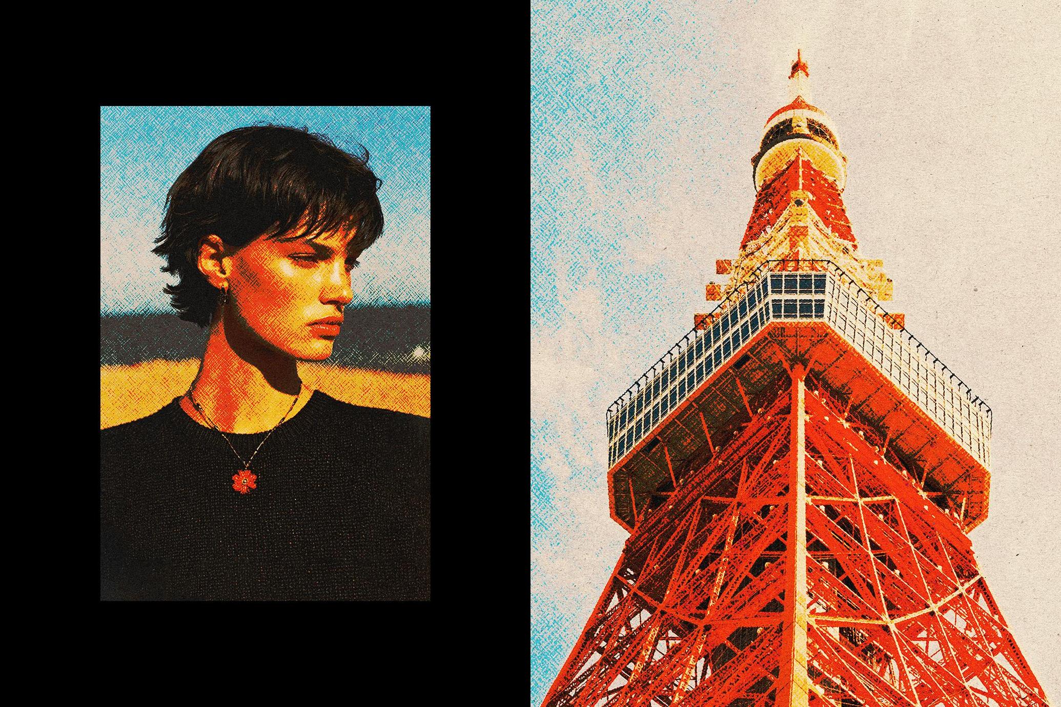 Retro Printed Photo Effect