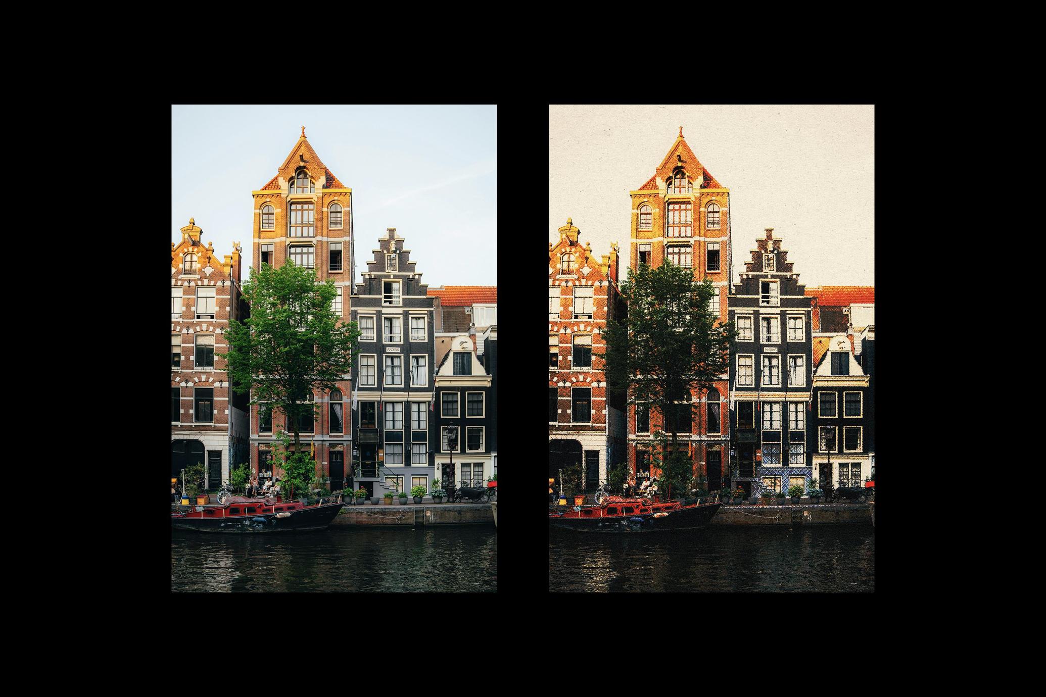 Retro Printed Photo Effect