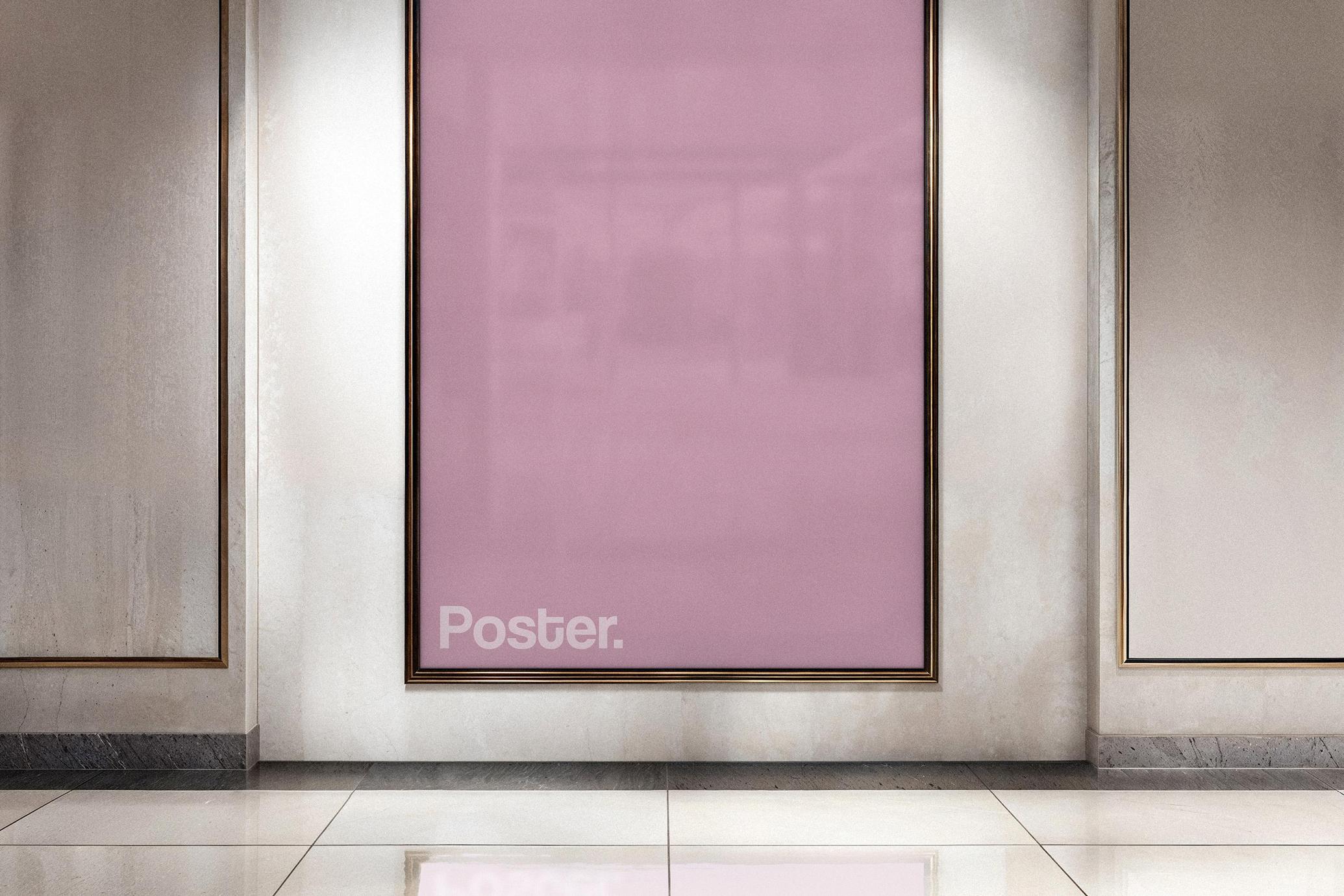 Retail Boutique Poster Mockup