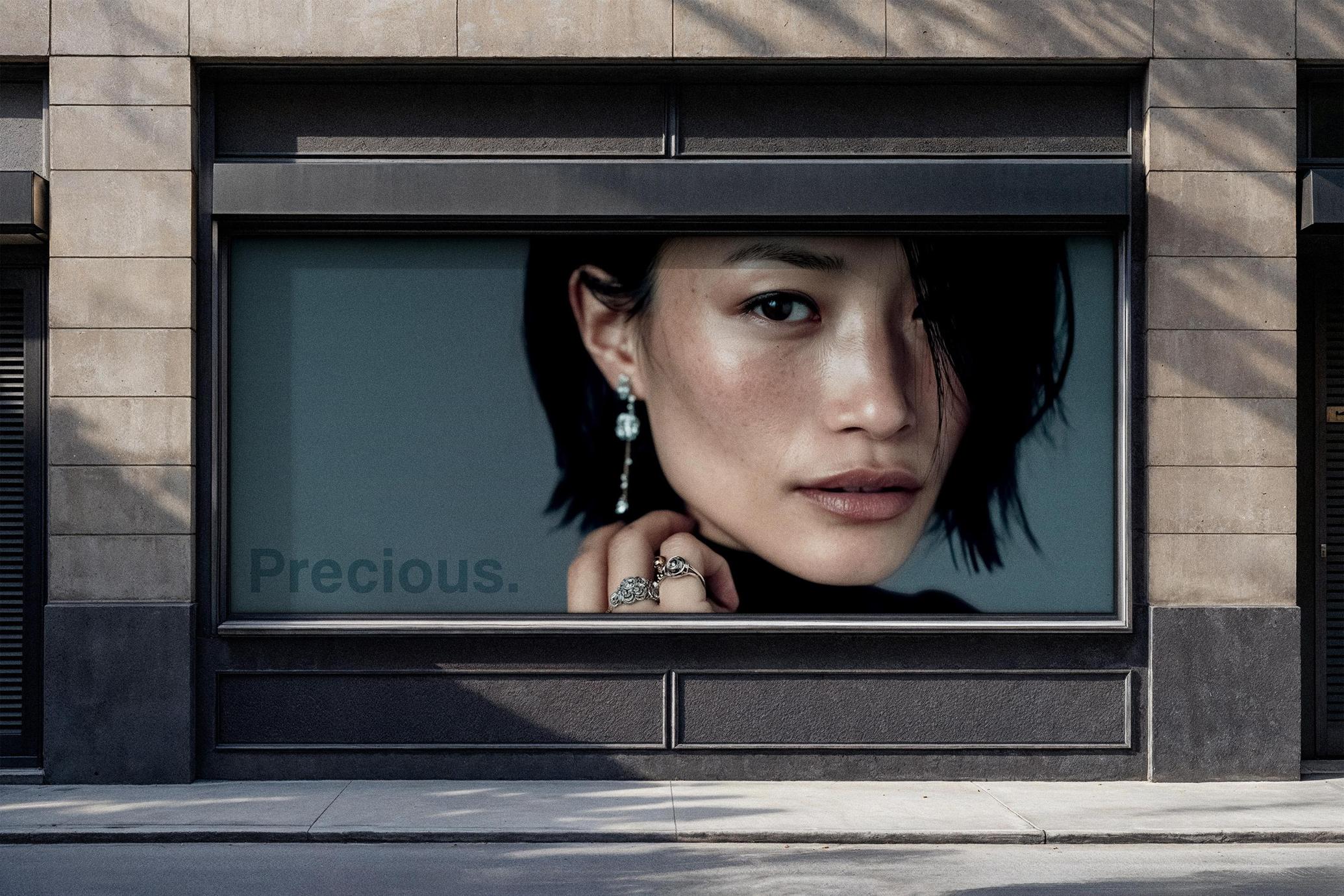 Storefront Billboard Mockup