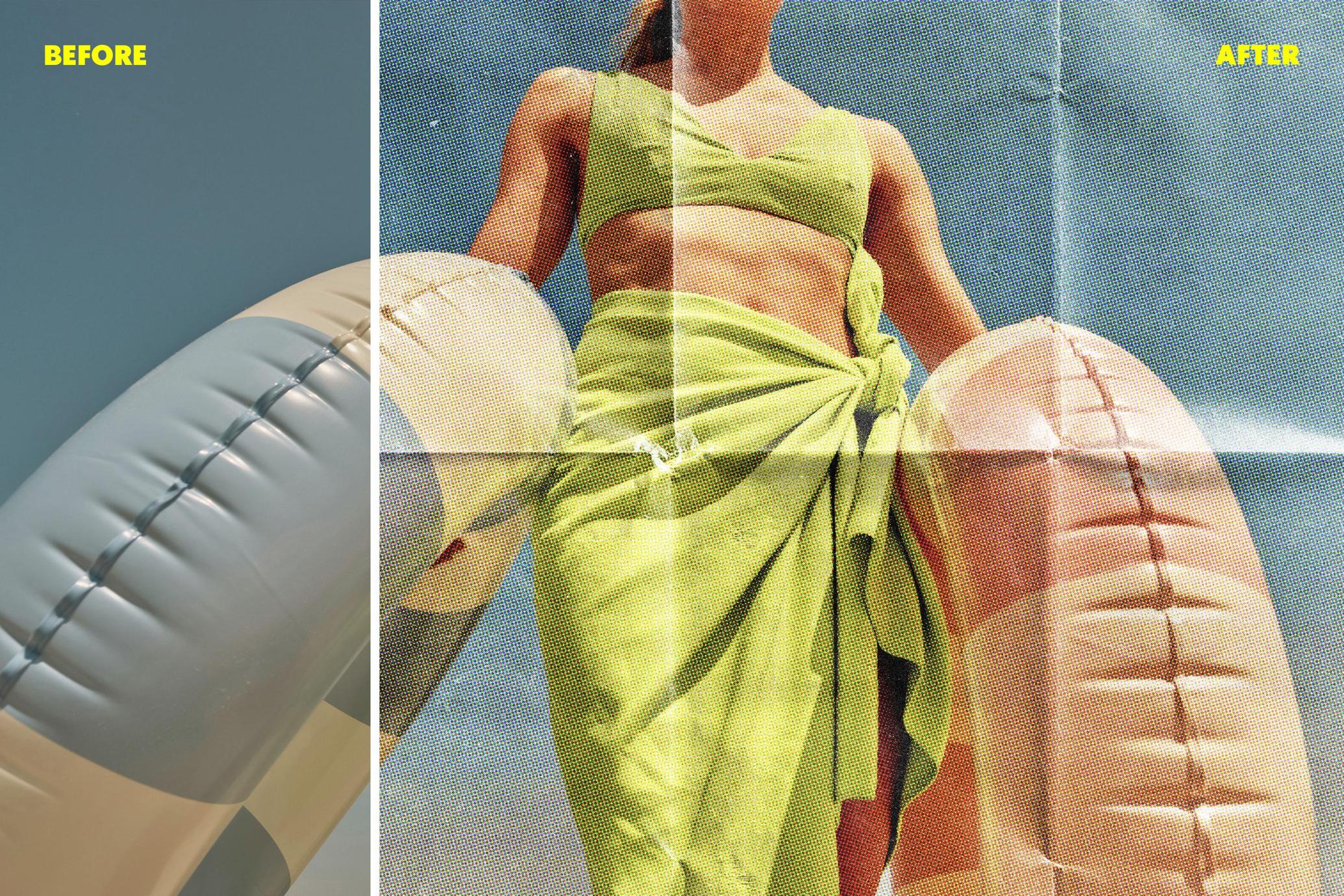 Folded Paper Photo Effect
