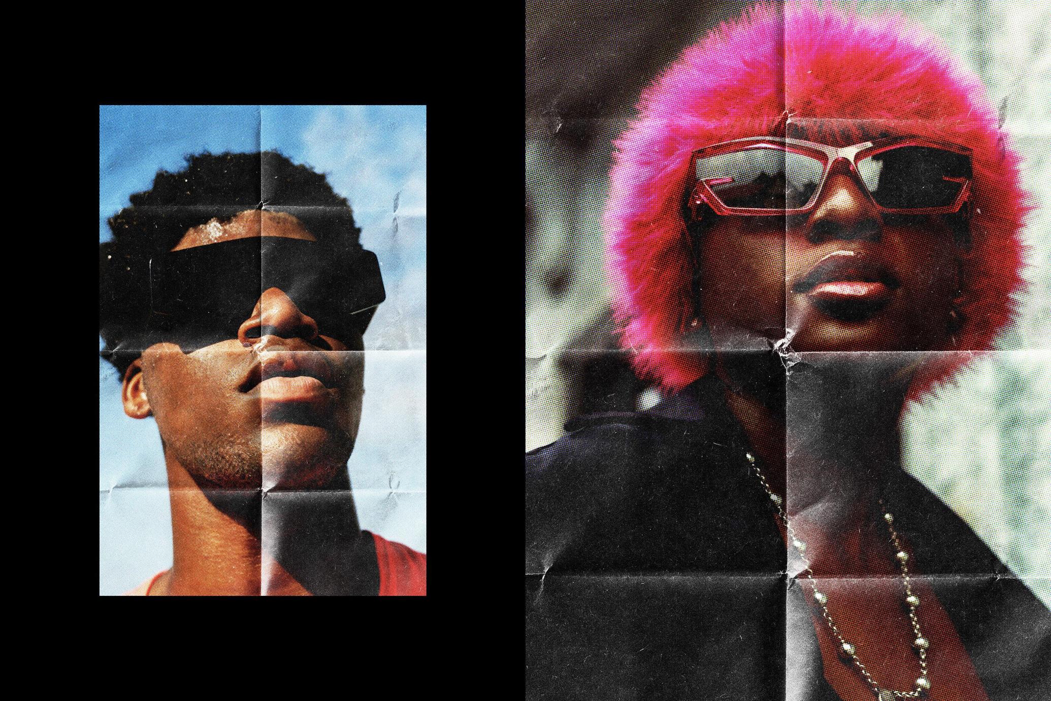 Folded Paper Photo Effect