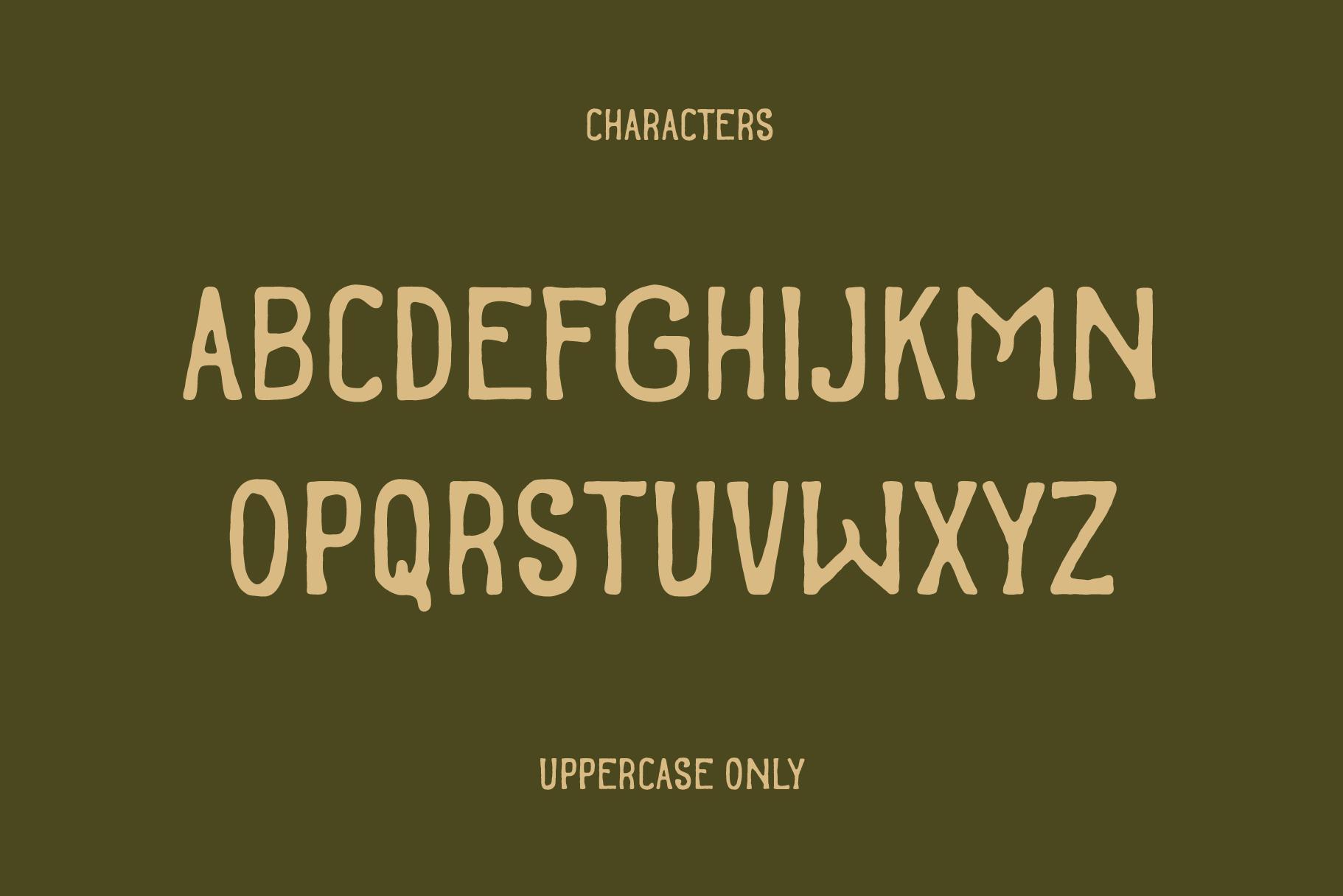 Camel Track - Rustic Vintage Font