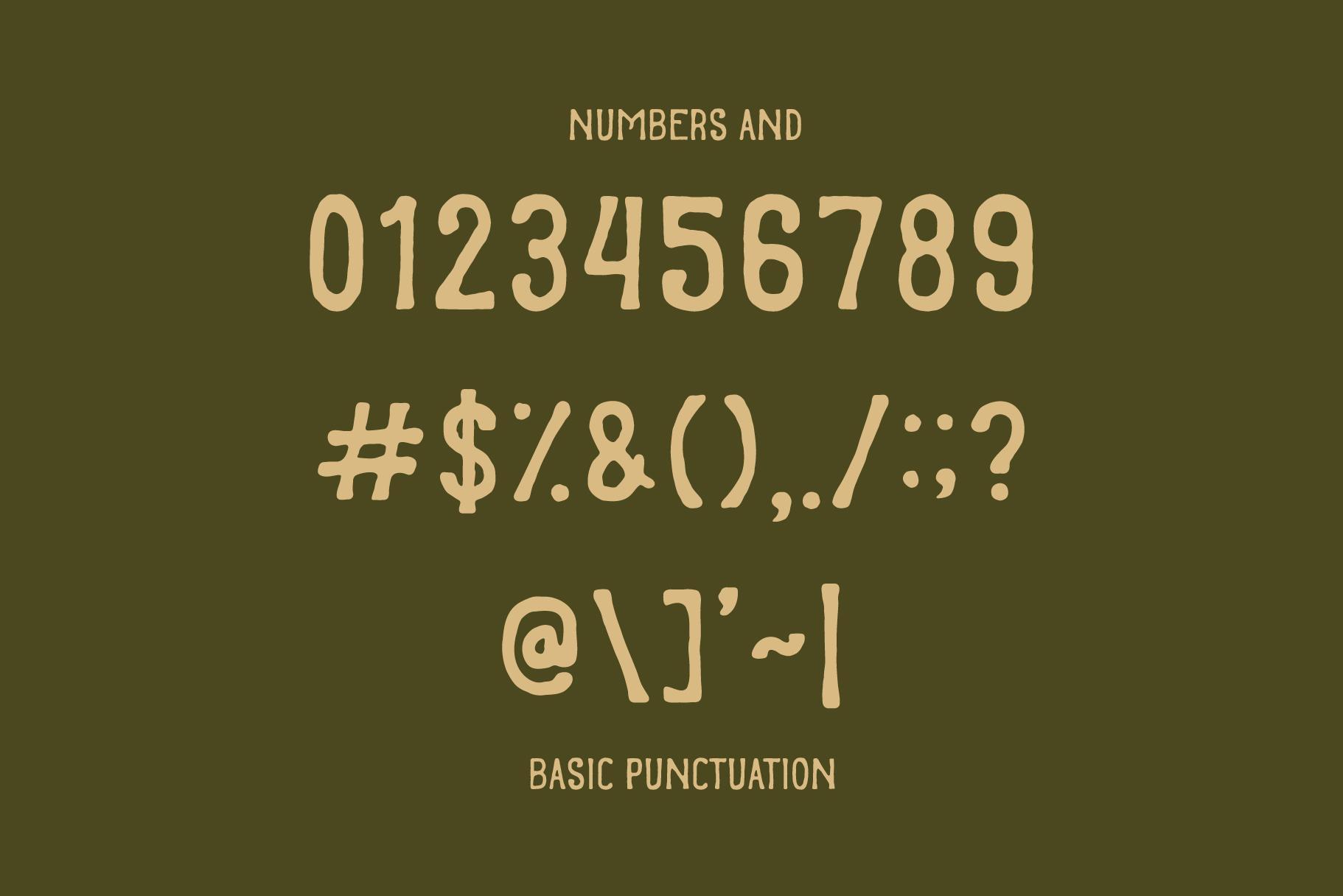 Camel Track - Rustic Vintage Font