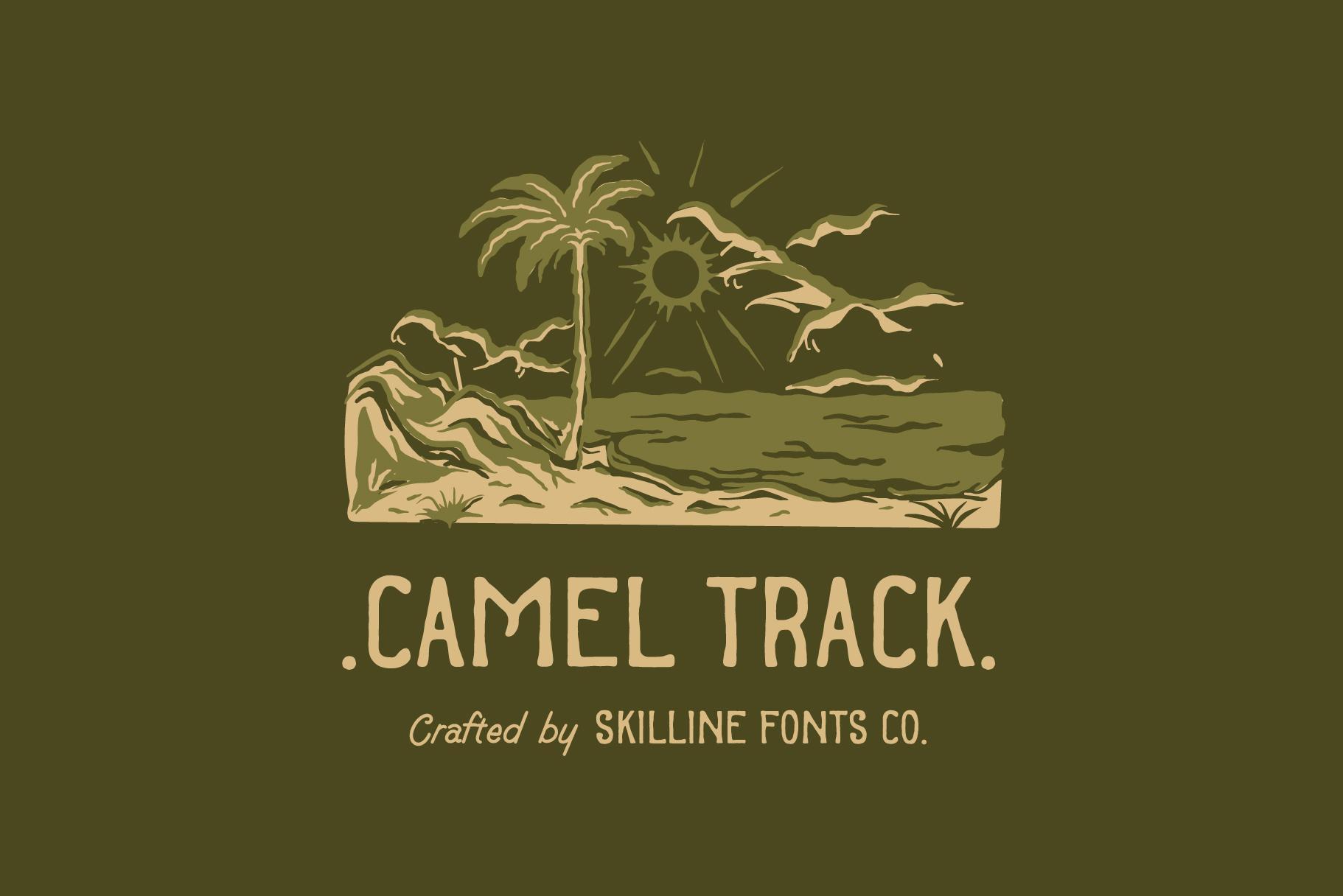 Camel Track - Rustic Vintage Font