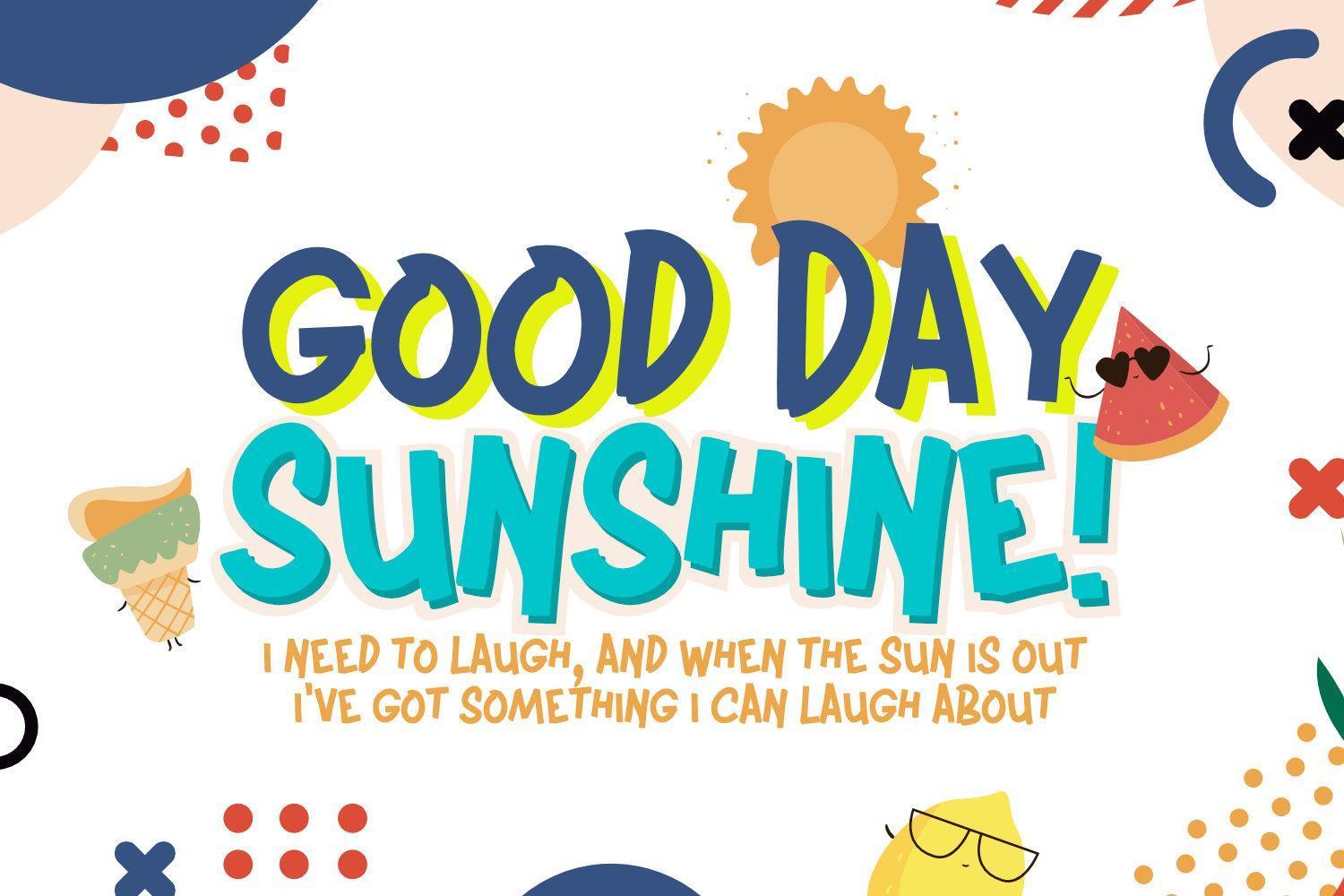 Goodzillaz - Kids Font