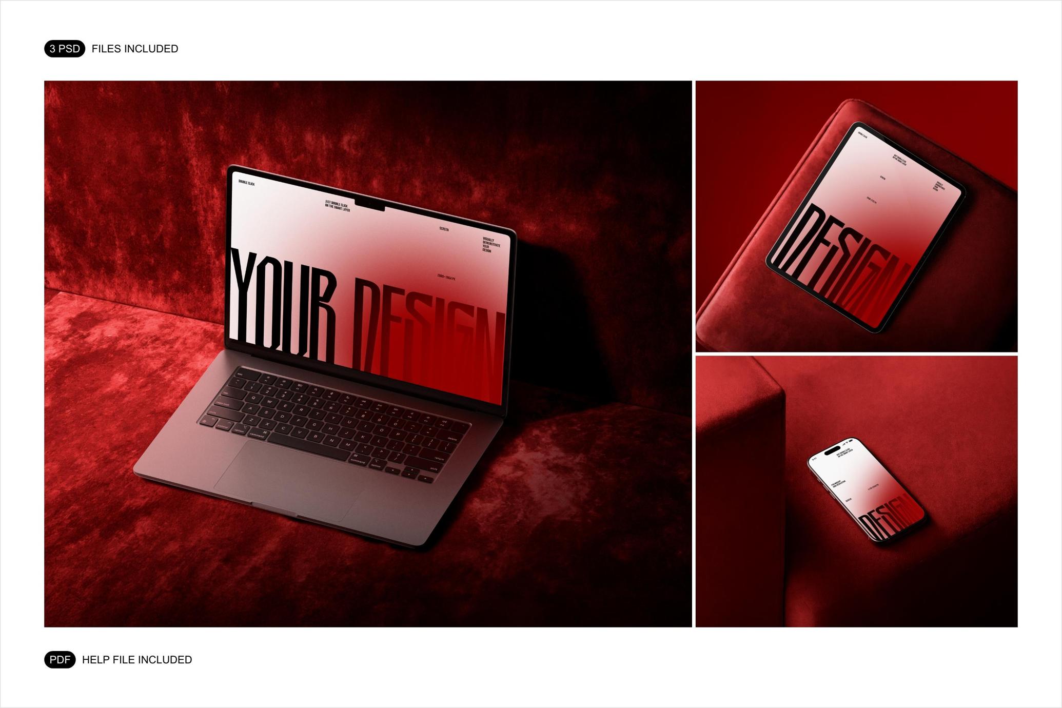 Apple Devices Mockup Set