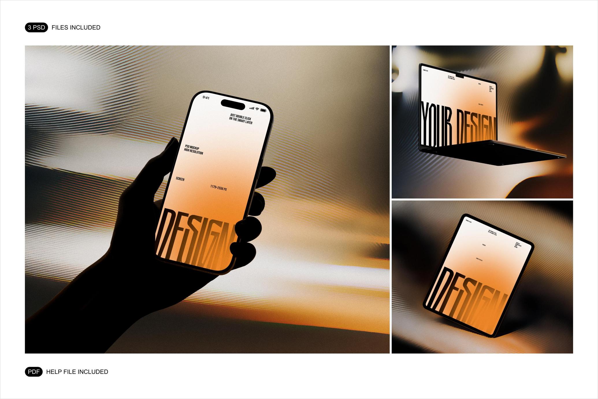 Apple Devices Mockup Set