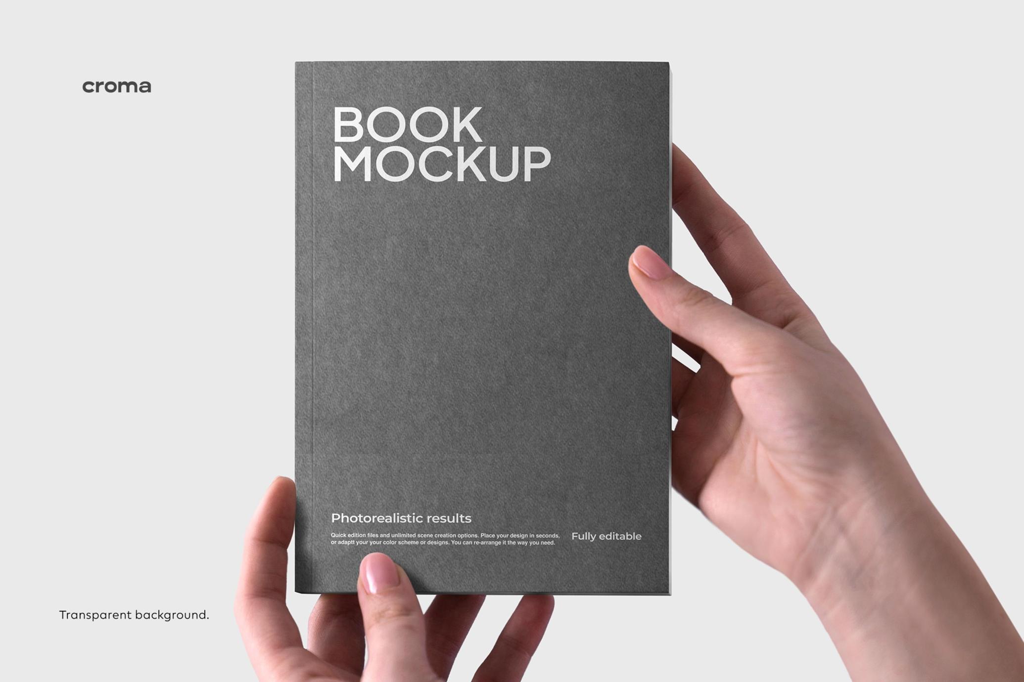 Paperback Book Mockup