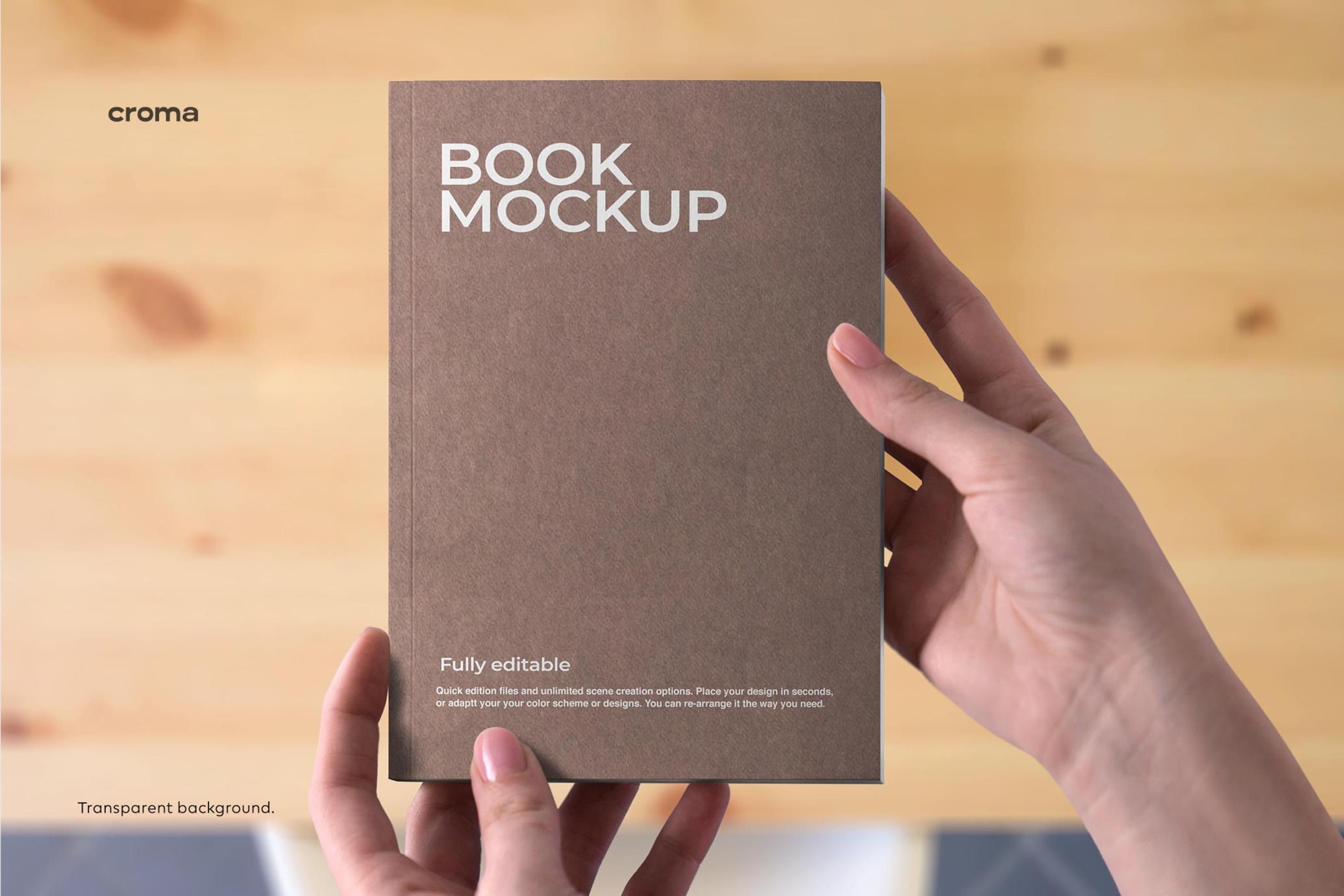 Paperback Book Mockup