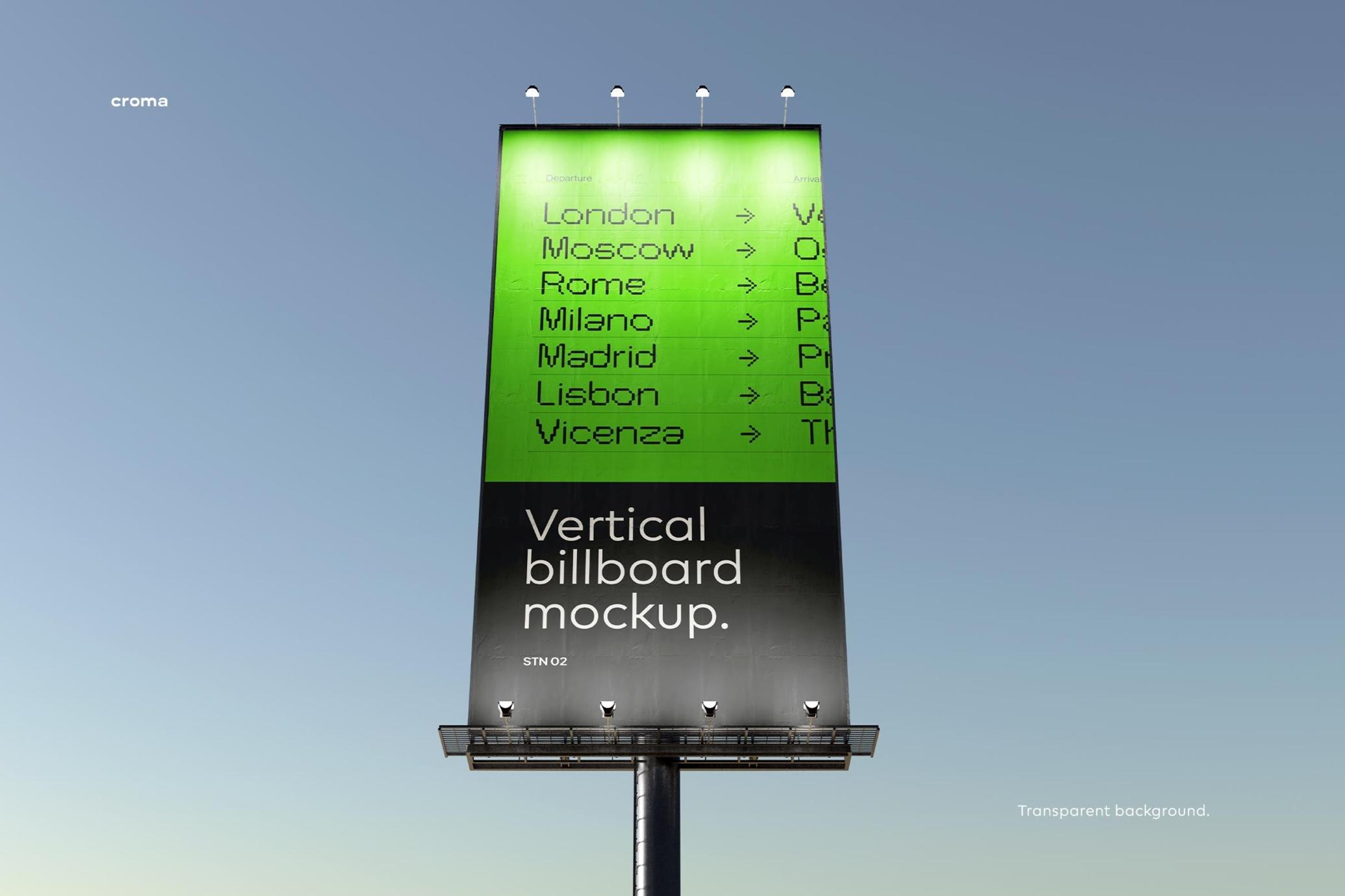 Minimal Billboard Mockup