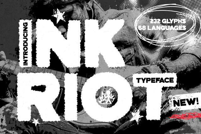 Inkriot Typeface