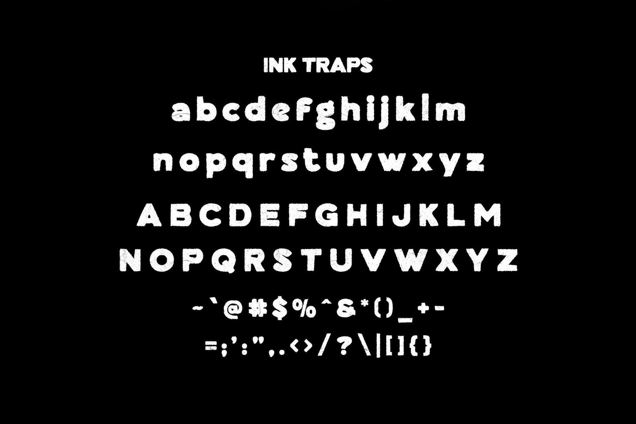 Inkriot Typeface