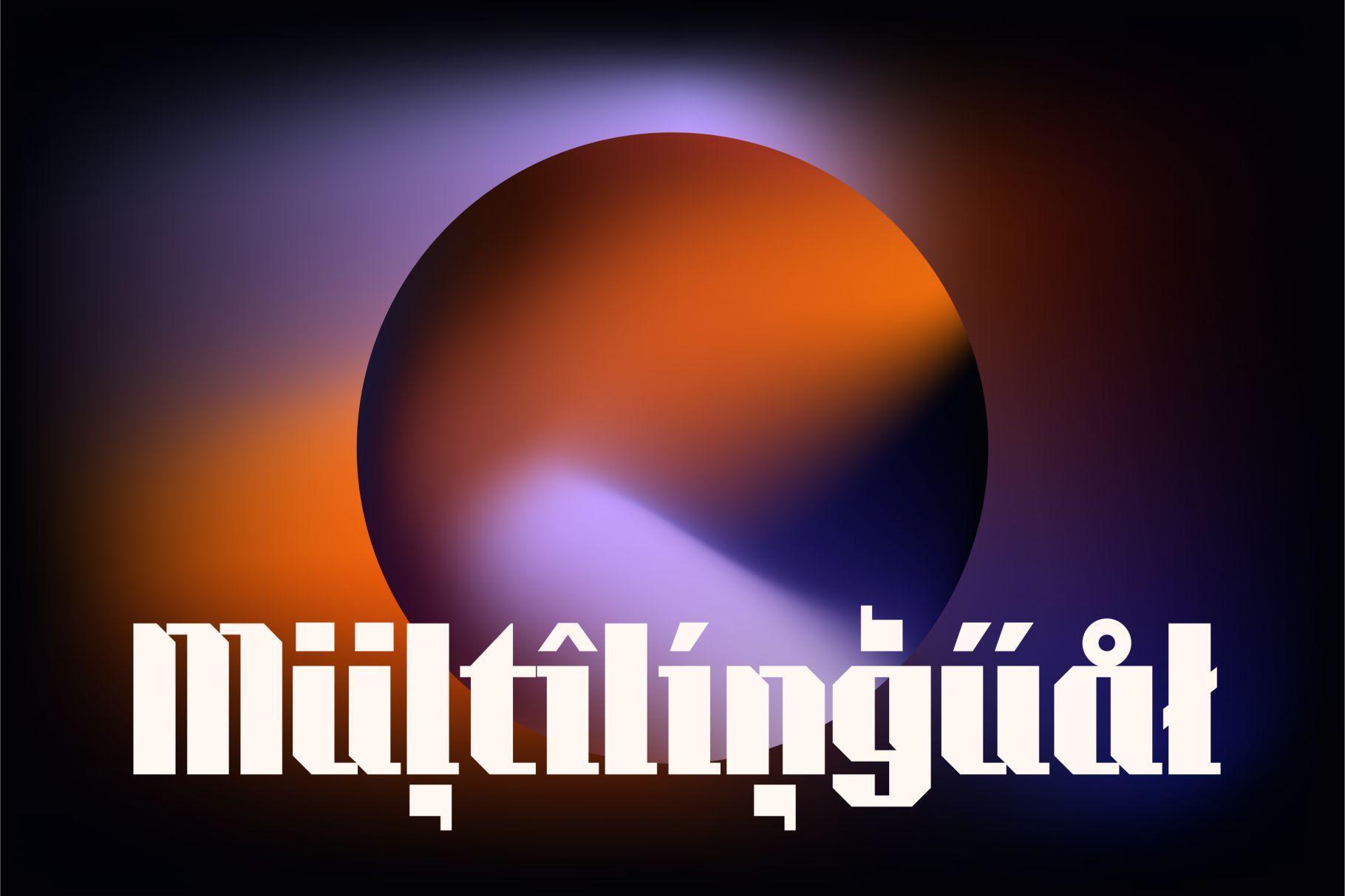 HF Duntion Futuristic Font