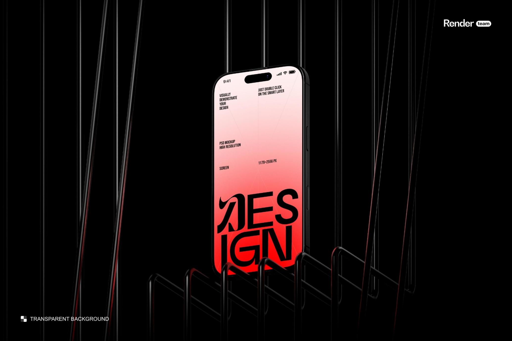 iPhone 16 Pro Mockup Set
