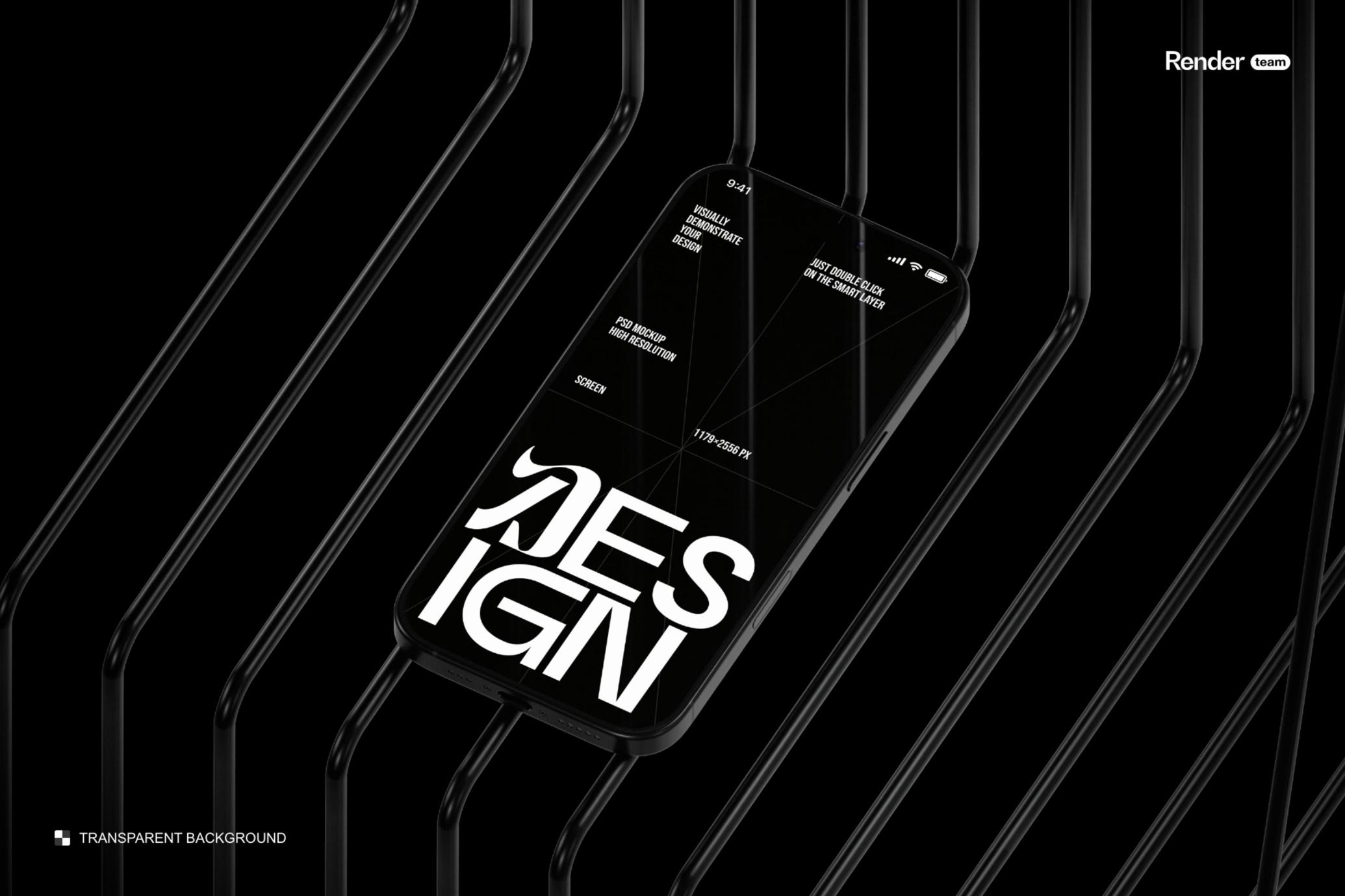 iPhone 16 Pro Mockup Set