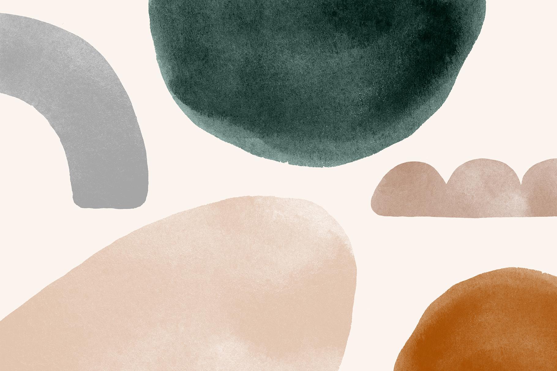Earthy Abstract Shapes + Logos