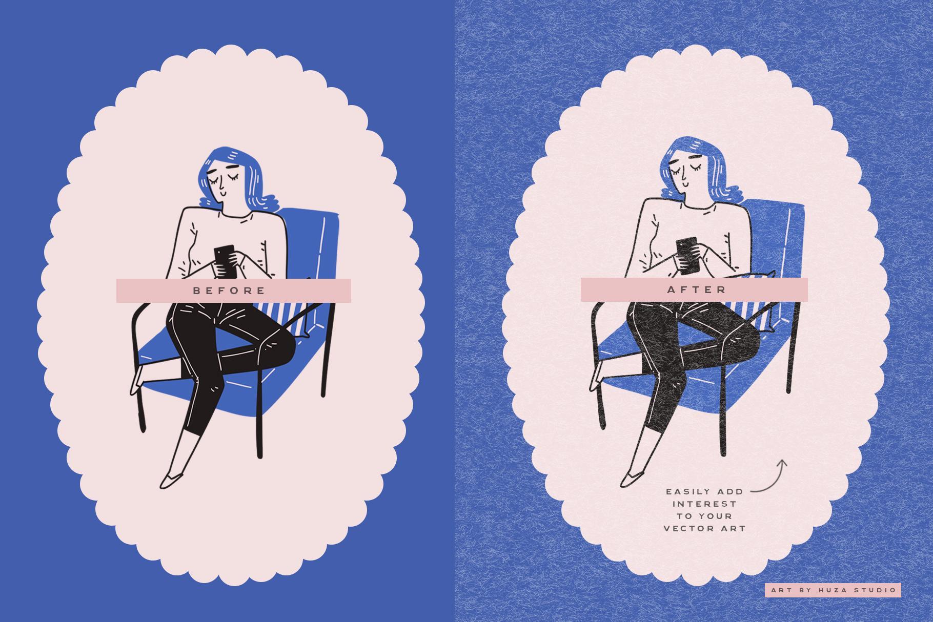 Vintage White Texture Overlays