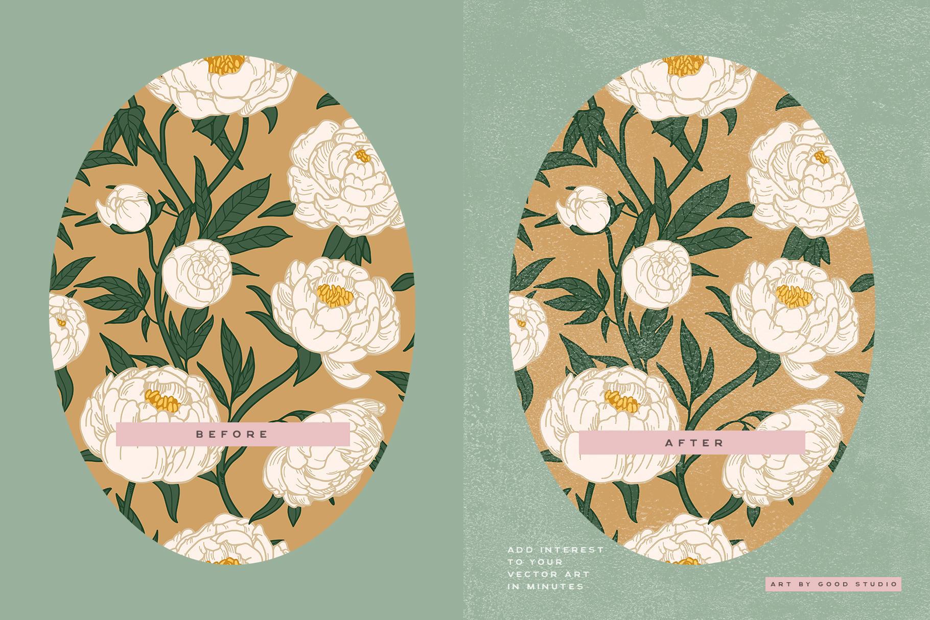 Vintage White Texture Overlays