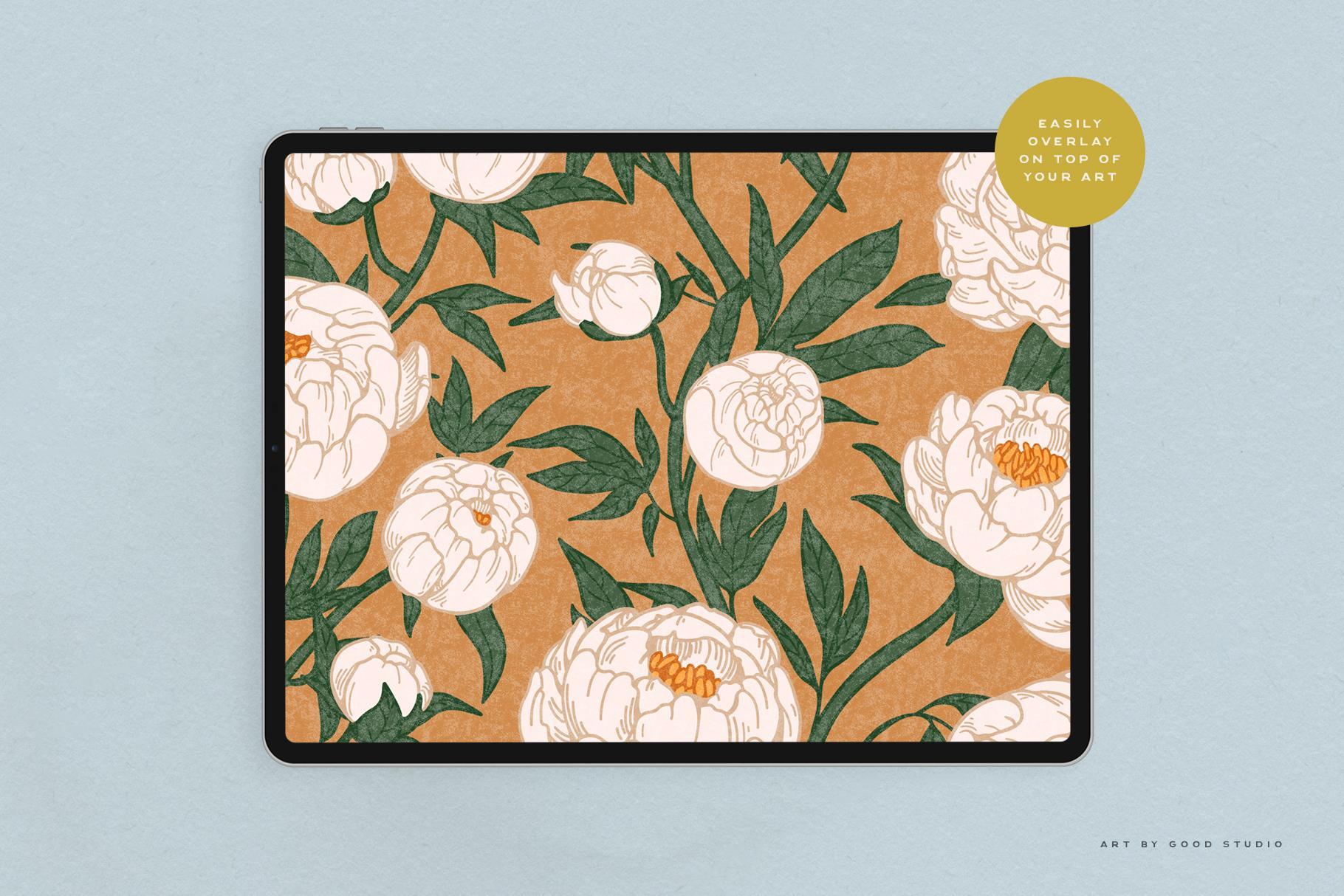 Vintage White Texture Overlays