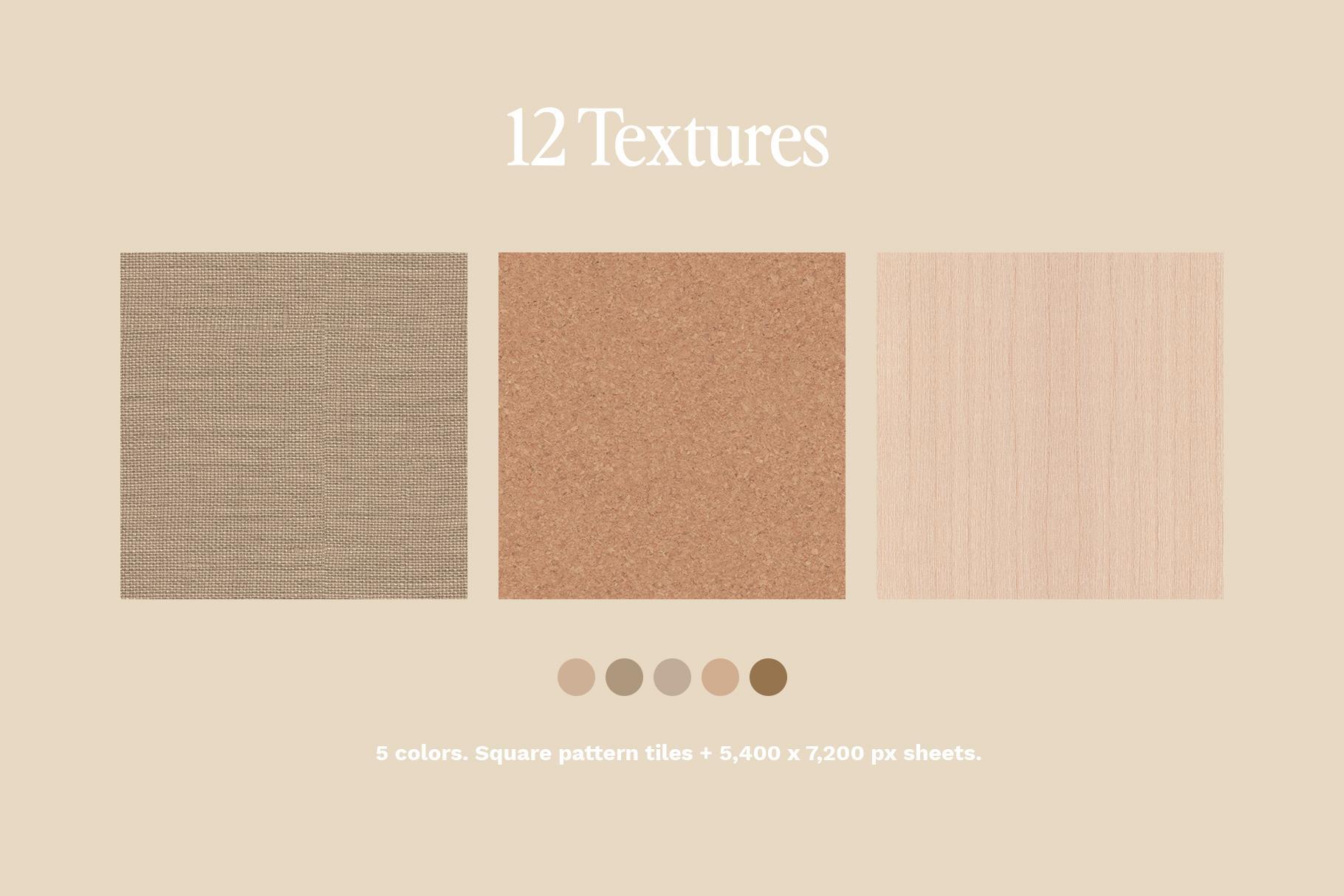 Natural Textures: Seamless Patterns