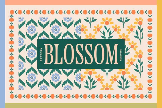 Blossom: Patterns, Shapes & Frames