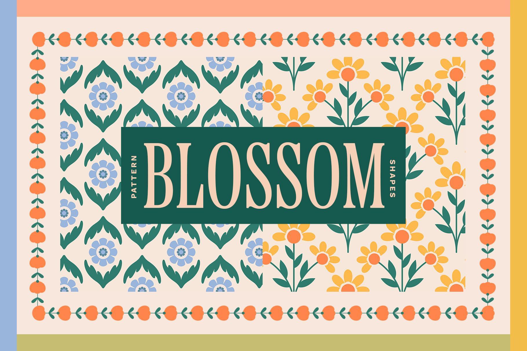 Blossom: Patterns, Shapes & Frames