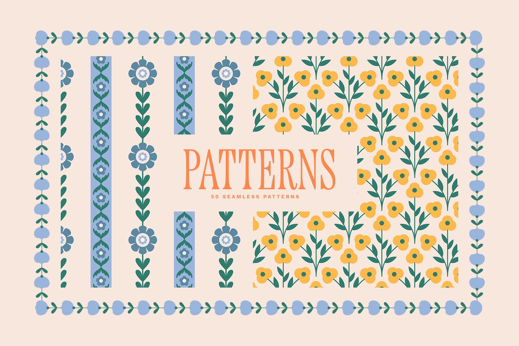 Blossom: Patterns, Shapes & Frames